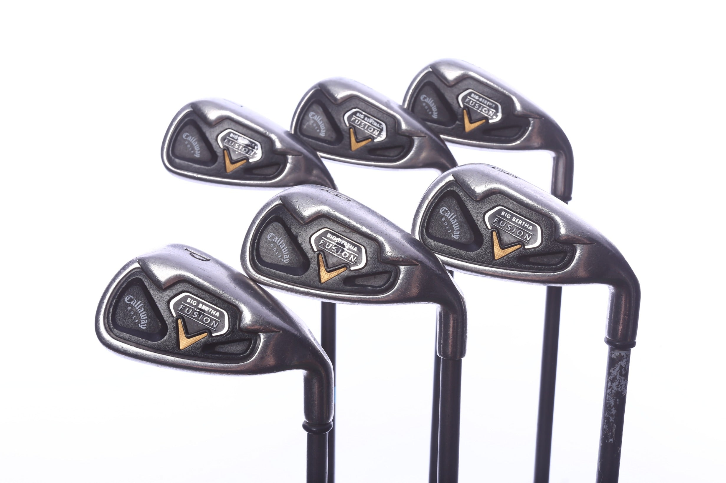 Used Callaway Big Bertha Fusion Iron Set - Right-Handed - 5-PW - Regular Flex