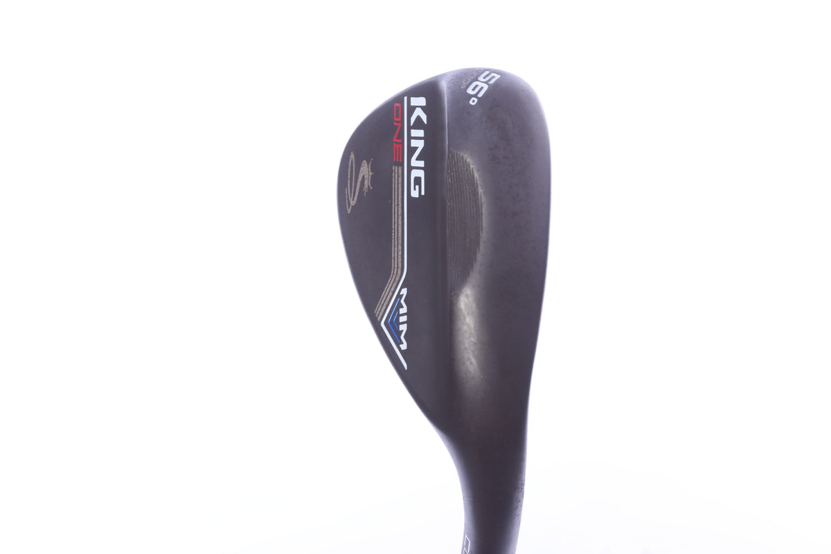 Used Cobra King MIM One Length Black Versatile Grind Sand Wedge - Right-Handed - 56 Degrees - Stiff Flex