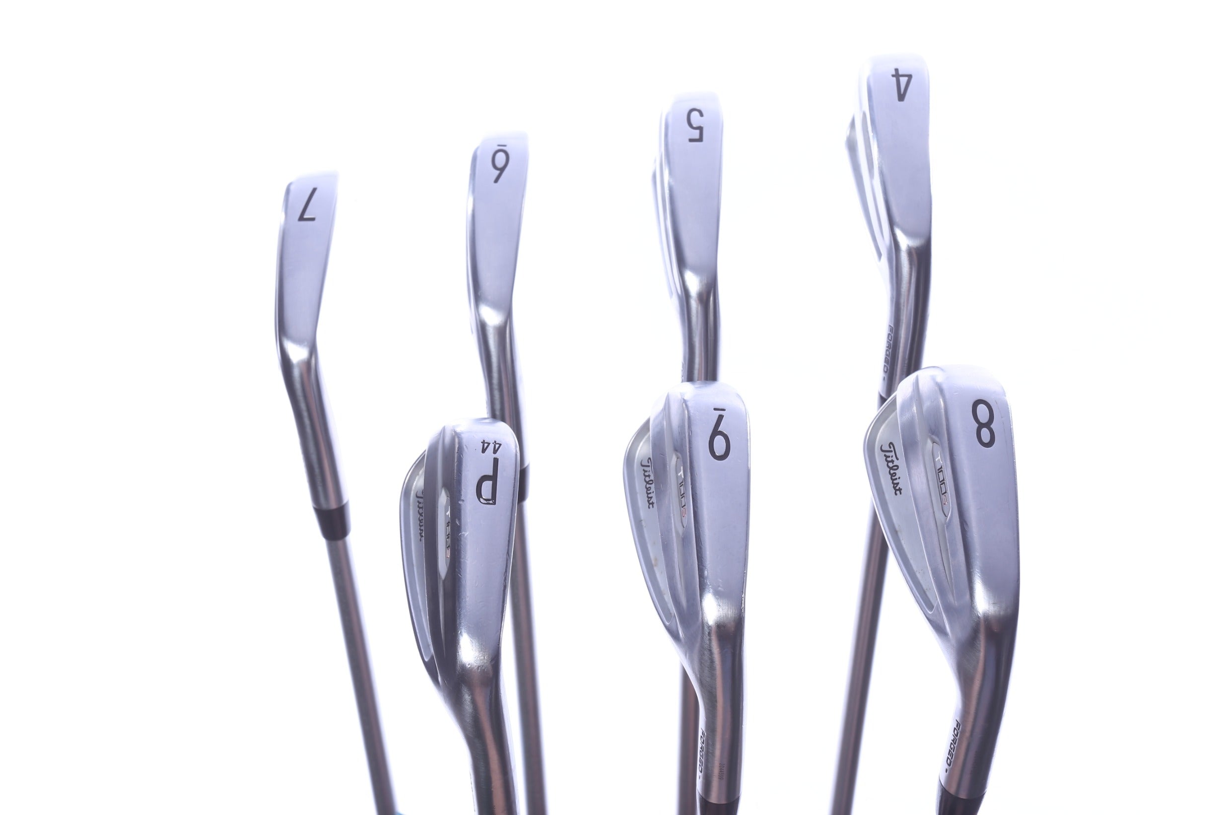 Used Titleist 2021 T100S Iron Set - Right-Handed - 4-PW - Stiff Flex