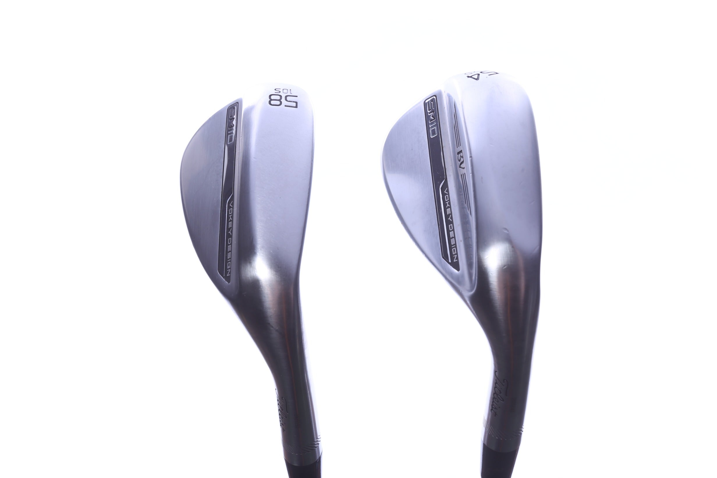 Used Titleist Vokey SM10 Tour Chrome Wedge Set - Right-Handed - 54*, 58* - Wedge Flex