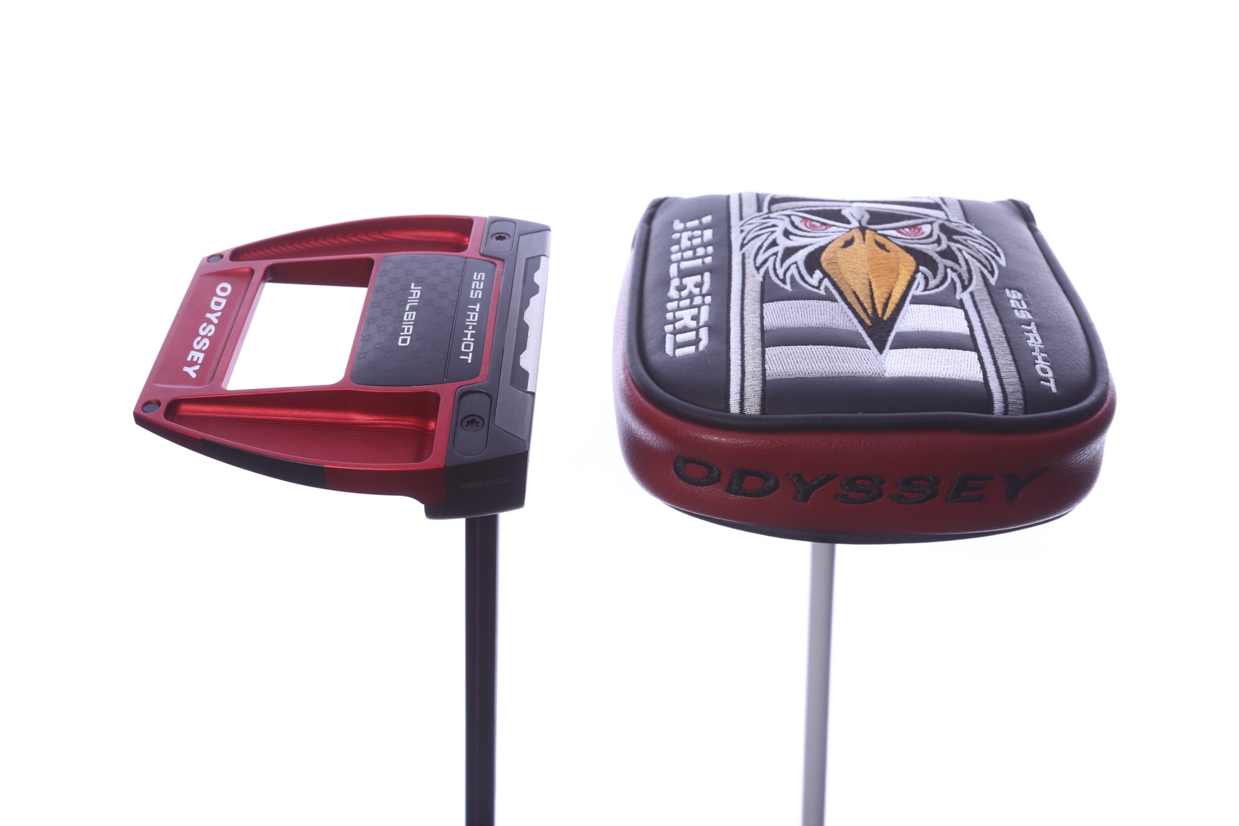Used Odyssey Tri-Hot Square 2 Square Jailbird Putter - Right-Handed - 35 in - Mallet