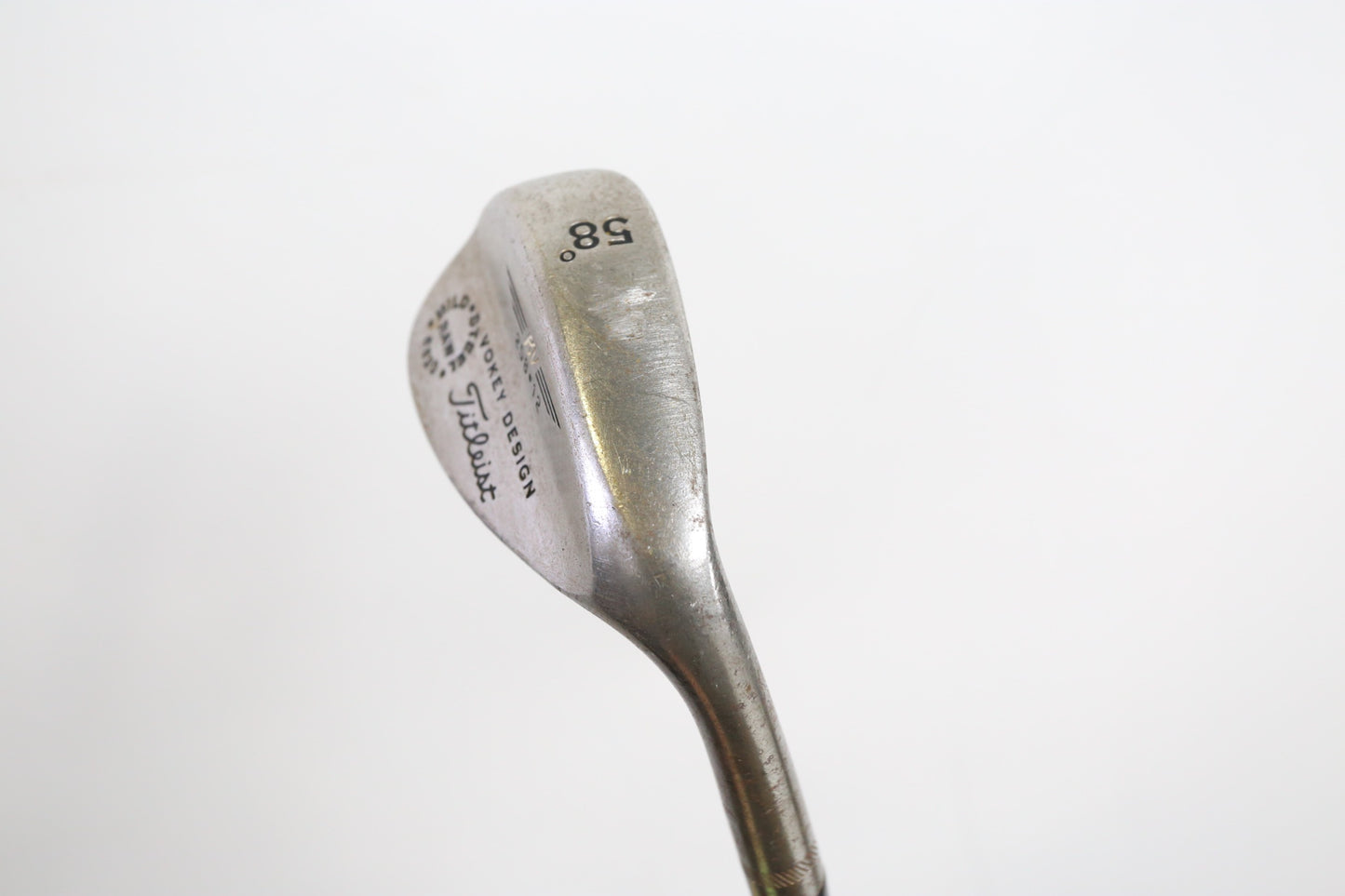 Used Titleist Mild Steel Raw 8820 Lob Wedge - Right-Handed - 58 Degrees - Stiff Flex