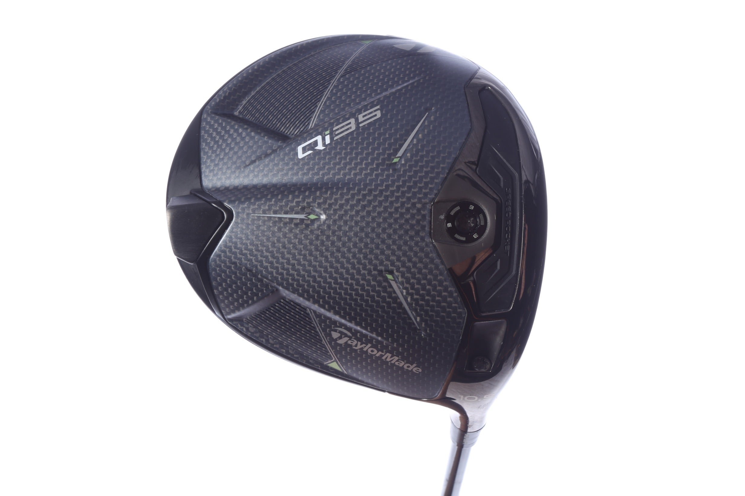 Used TaylorMade Qi35 Driver - 10.5 Degrees - Stiff Flex Project X HZRDUS RDX Smoke - Right-Handed-Next Round