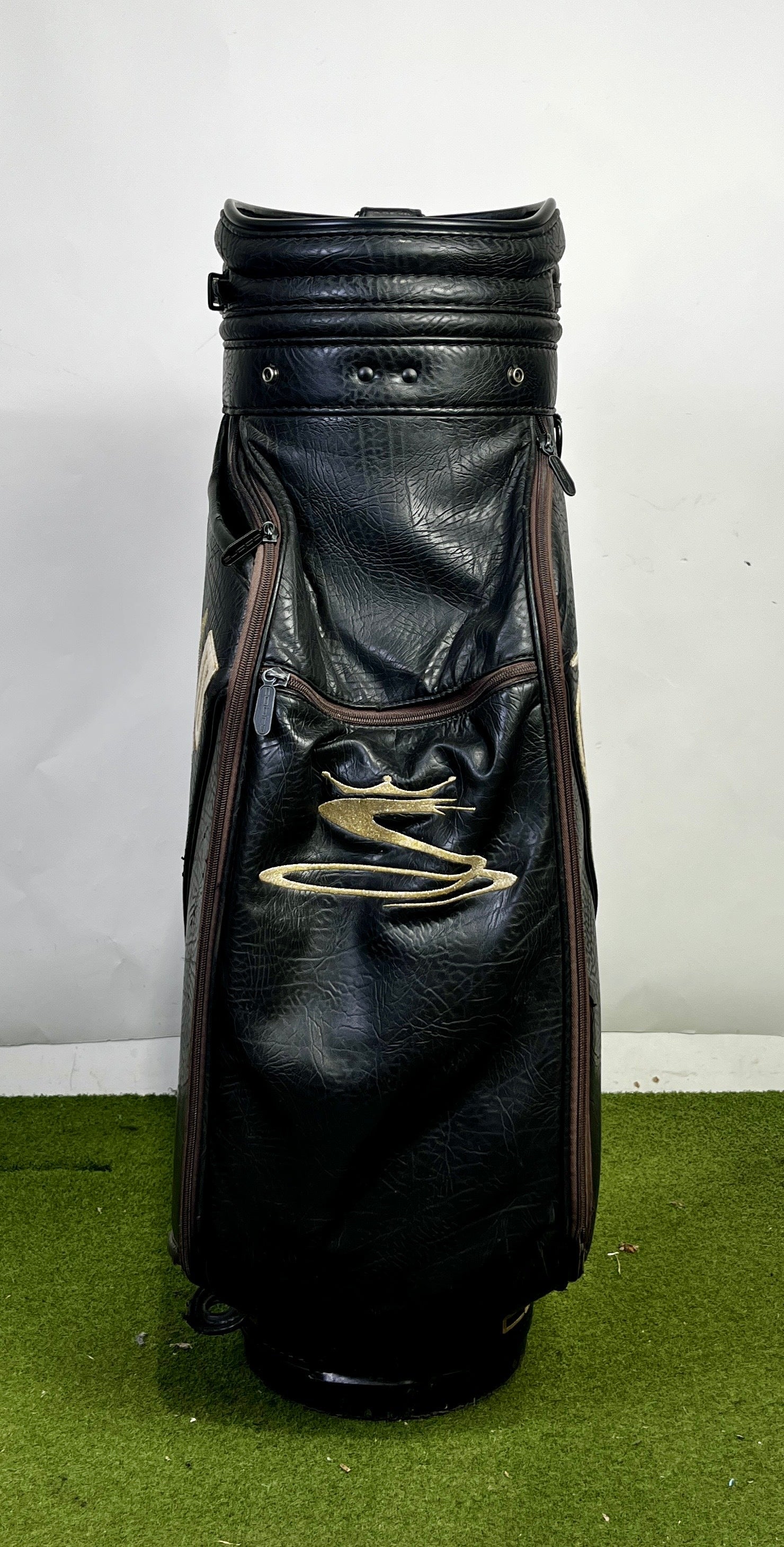 King Cobra Staff Bag - 6 Dividers 6 Pockets- Black and White-Next Round