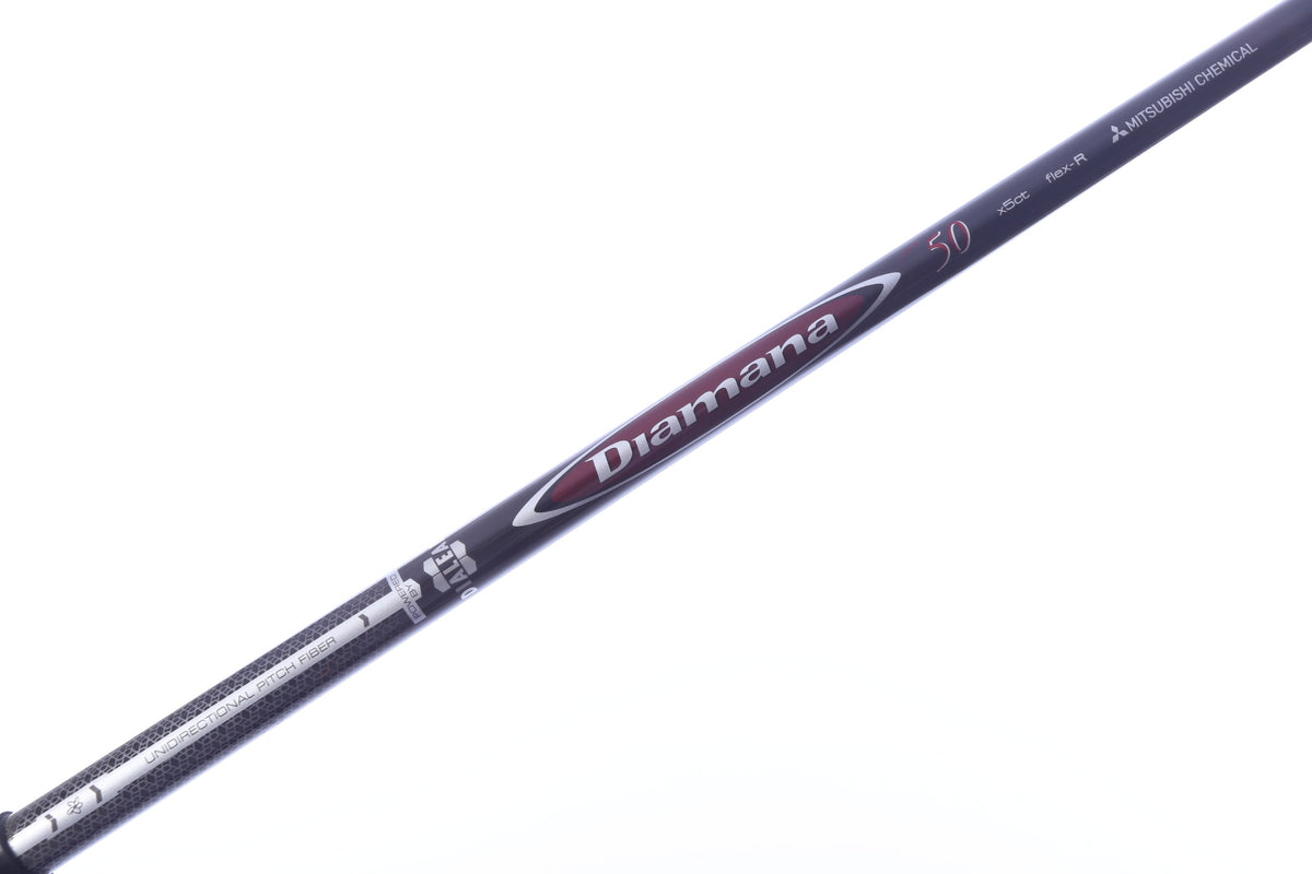 Used Mitsubishi Diamana M+ Driver Shaft Regular Flex Graphite - 44 in - Mizuno Adapter