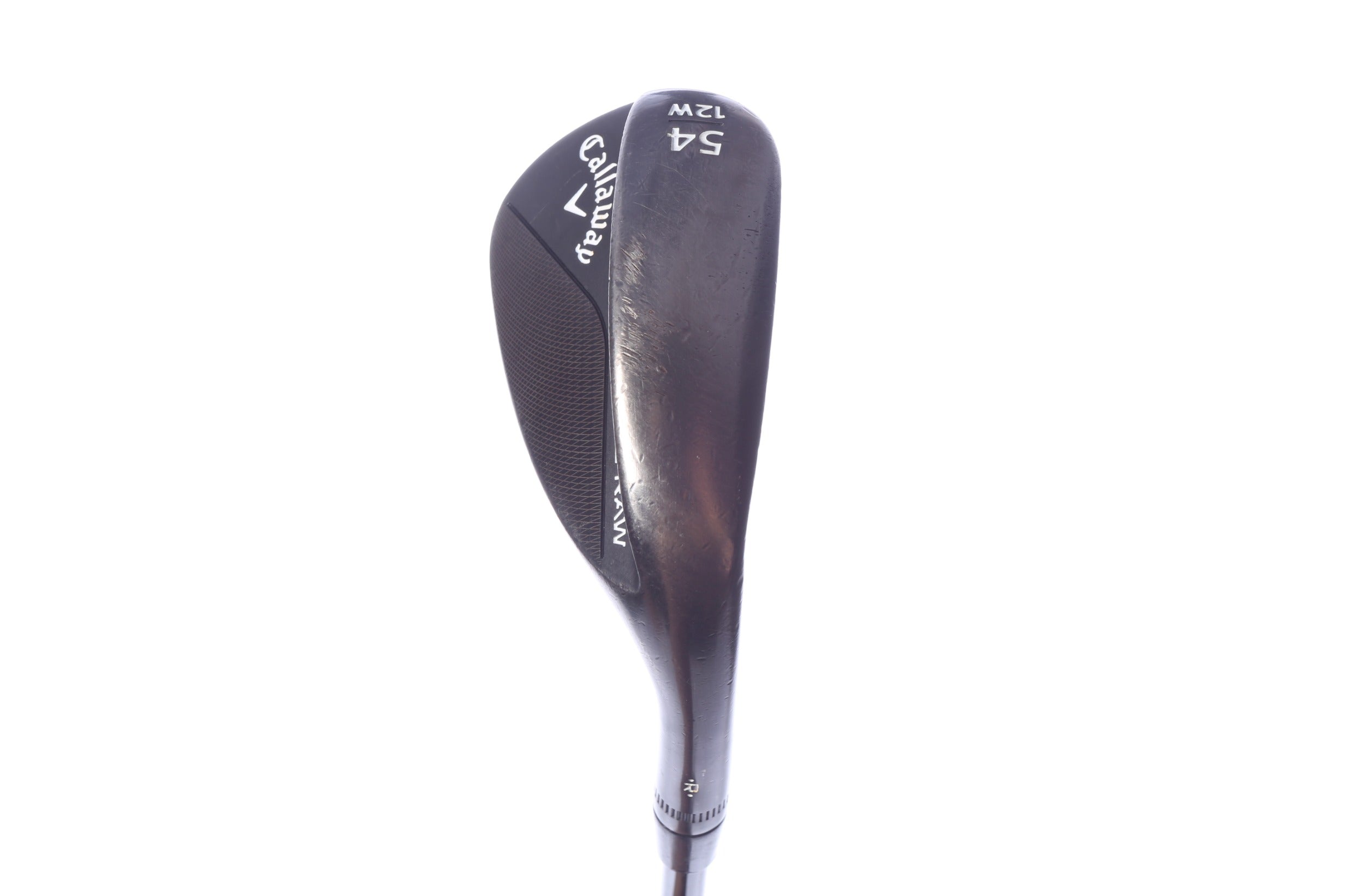 Used Callaway JAWS Raw Black Plasma Sand Wedge - Right-Handed - 54 Degrees - Extra Stiff Flex