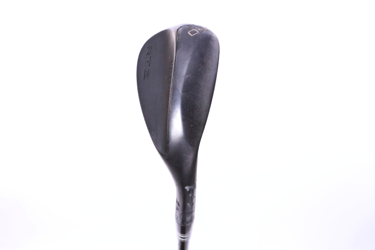 Used Cleveland RTZ Black Satin Lob Wedge - Right-Handed - 60 Degrees - Stiff Flex