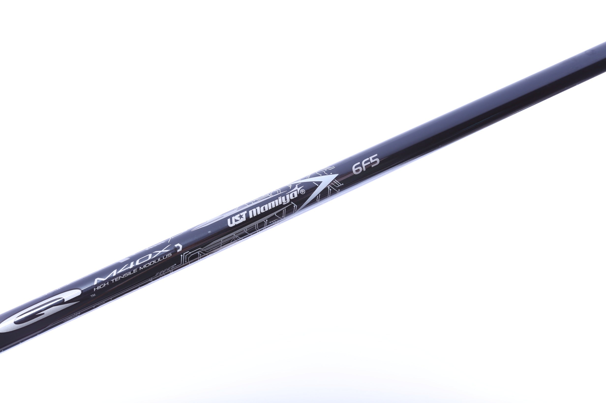 Used Ust Mamiya Lin-Q M40X White Driver Extra Stiff Flex Graphite Driver Shaft - 43.5 in - No Adapter Adapter-Next Round