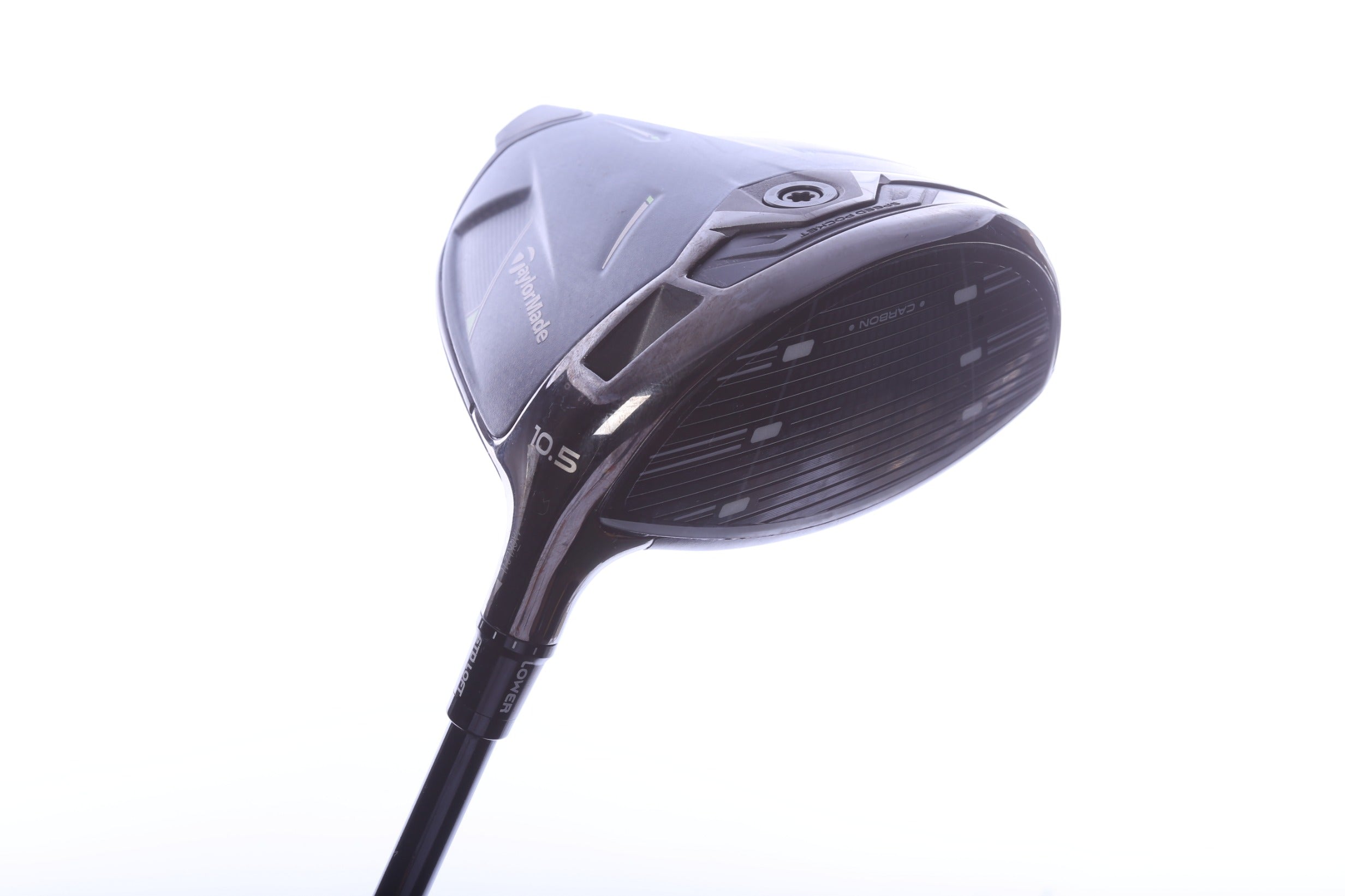 Used TaylorMade Qi35 Driver - 10.5 Degrees - Stiff Flex Project X HZRDUS RDX Smoke - Right-Handed-Next Round