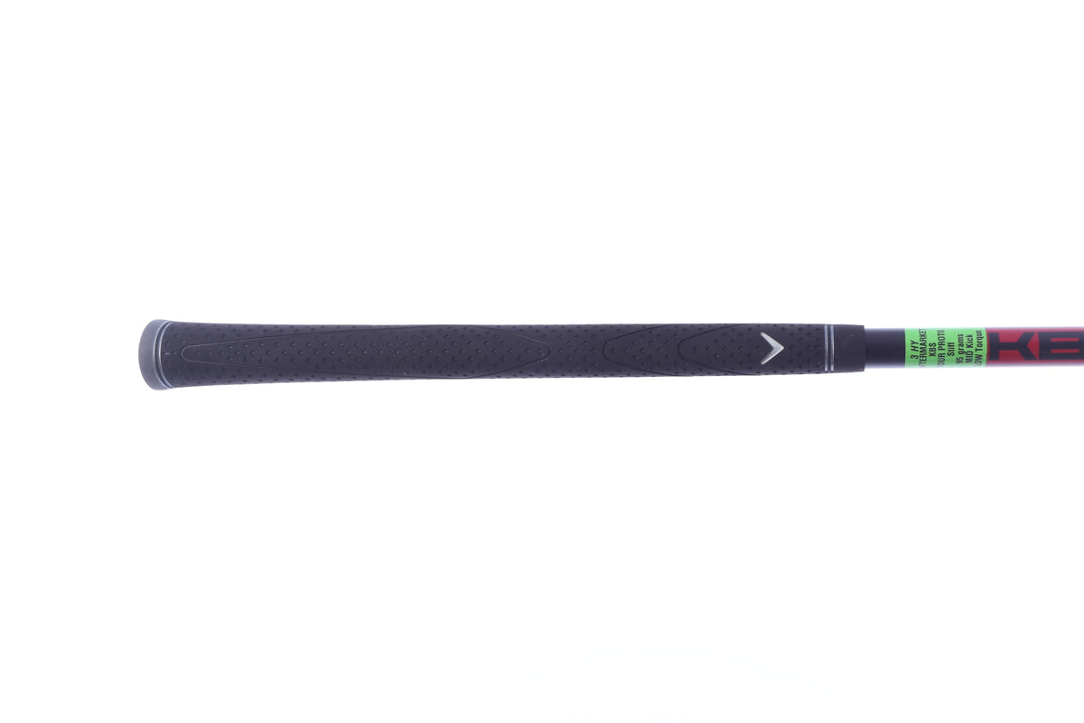 Used Kbs Tour Graphite Prototype Hybrid Shaft Stiff Flex Graphite - 39.25 in - Callaway Opti-Fit Adapter-Next Round