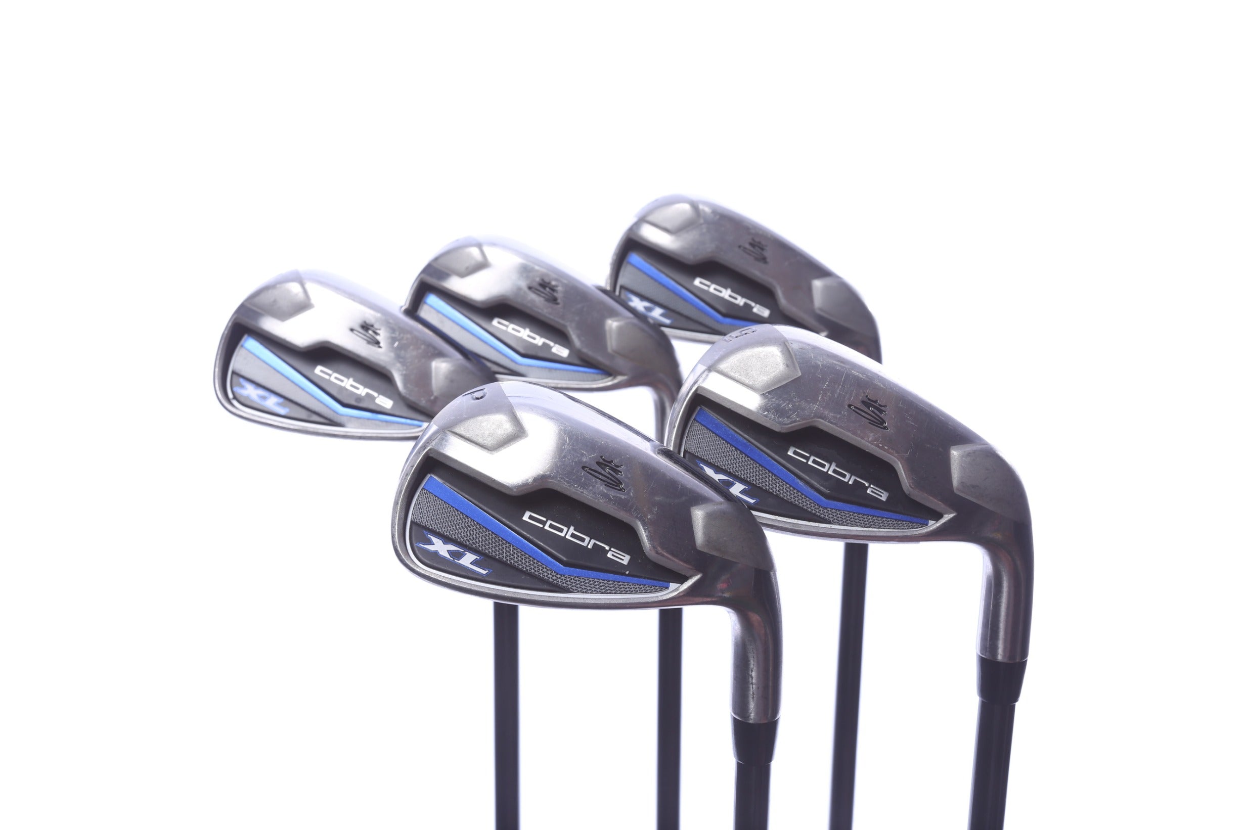 Used Cobra XL Iron Set - Right-Handed - 6-PW - Seniors Flex