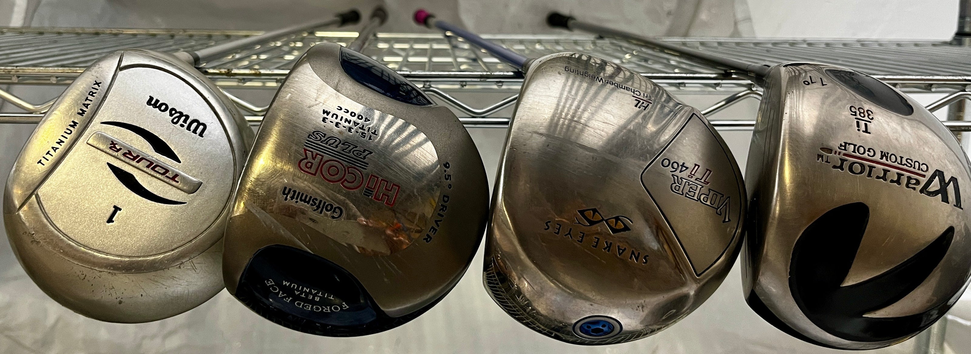 Wholesale Lot of 20 Golf Clubs - Mixed Drivers-Next Round