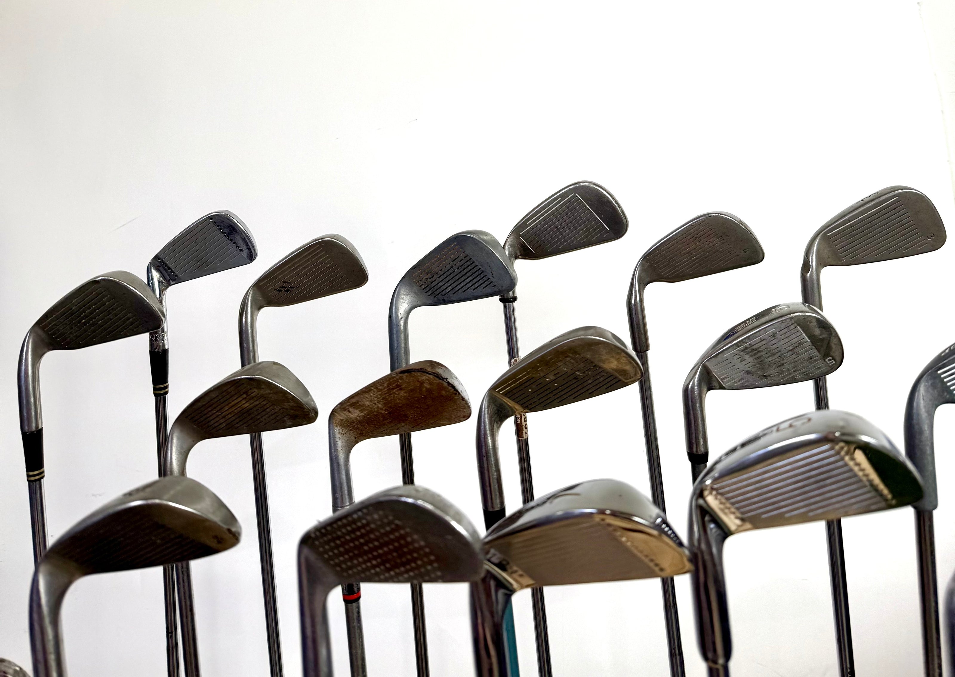 Wholesale Lot of 24 Golf Clubs - Right Handed - Assorted Irons and Wedges-Next Round