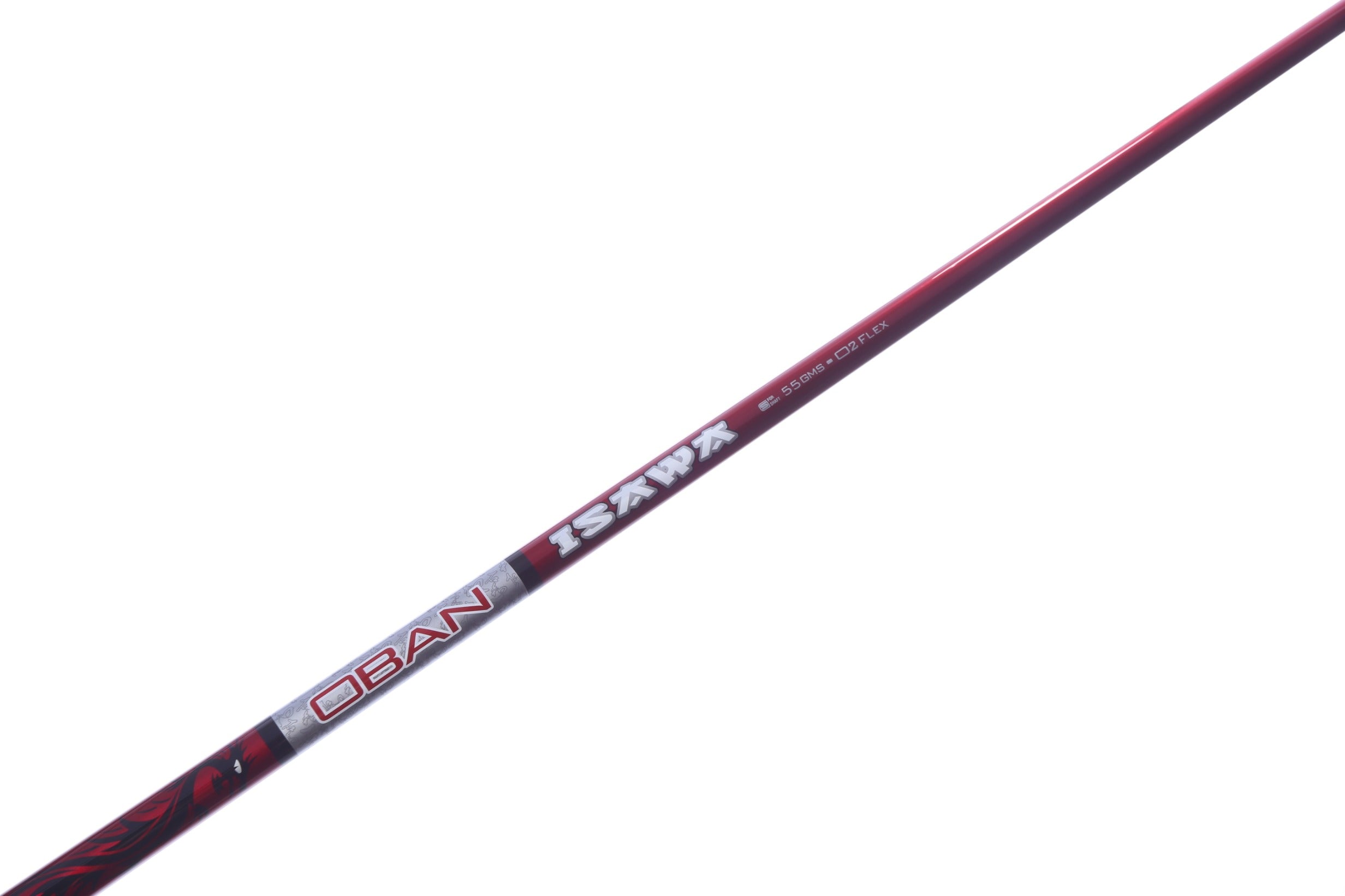 Used Oban Isawa Red Driver Shaft Seniors Flex Graphite - 45.5 in - TaylorMade M Adapter-Next Round