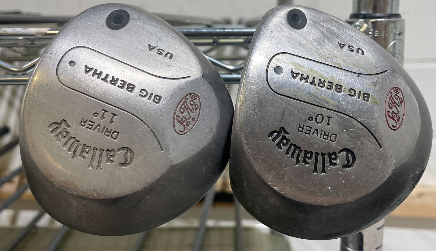 Wholesale Lot of 30 Golf Clubs - Callaway Big Bertha S2H2 Drivers-Next Round
