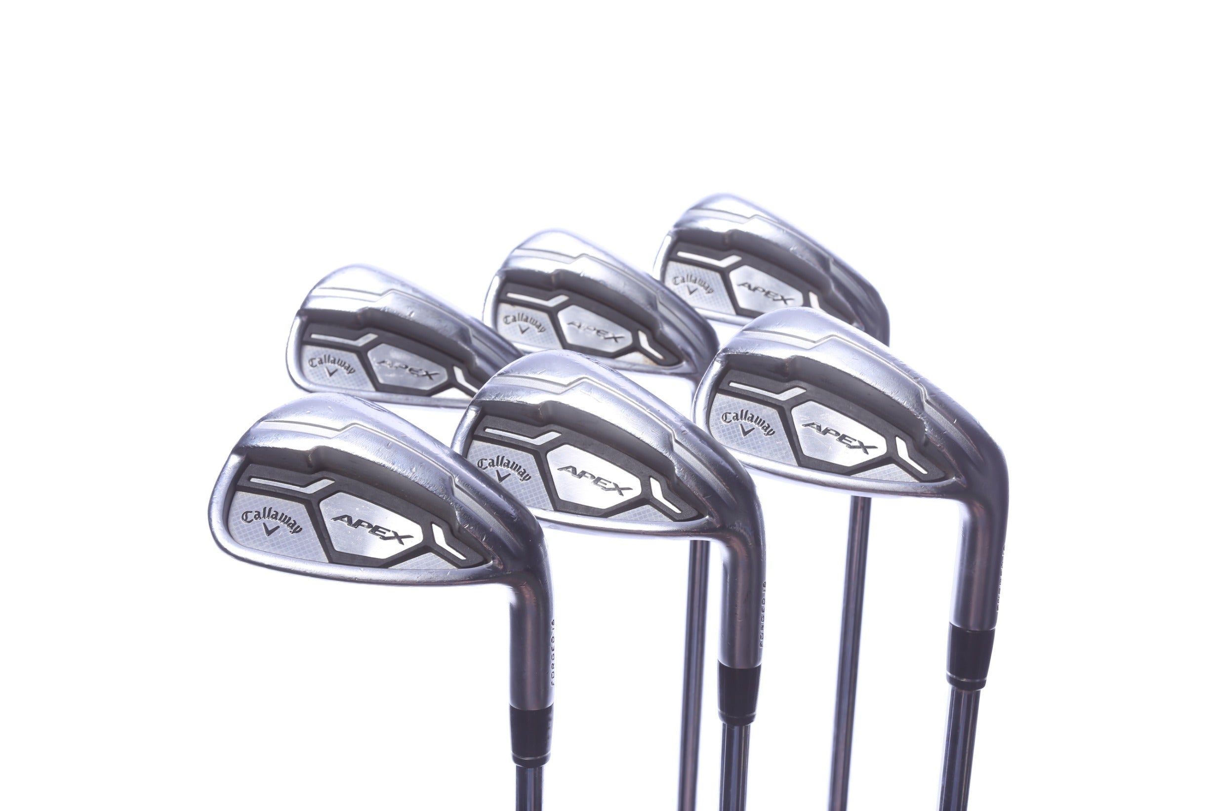 Used Callaway Apex 21 Iron Set - Right-Handed - 5-PW - Stiff Flex