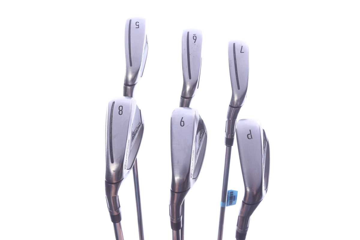 Used TaylorMade STEALTH Iron Set - Left-Handed - 5-PW - Regular Flex-Next Round