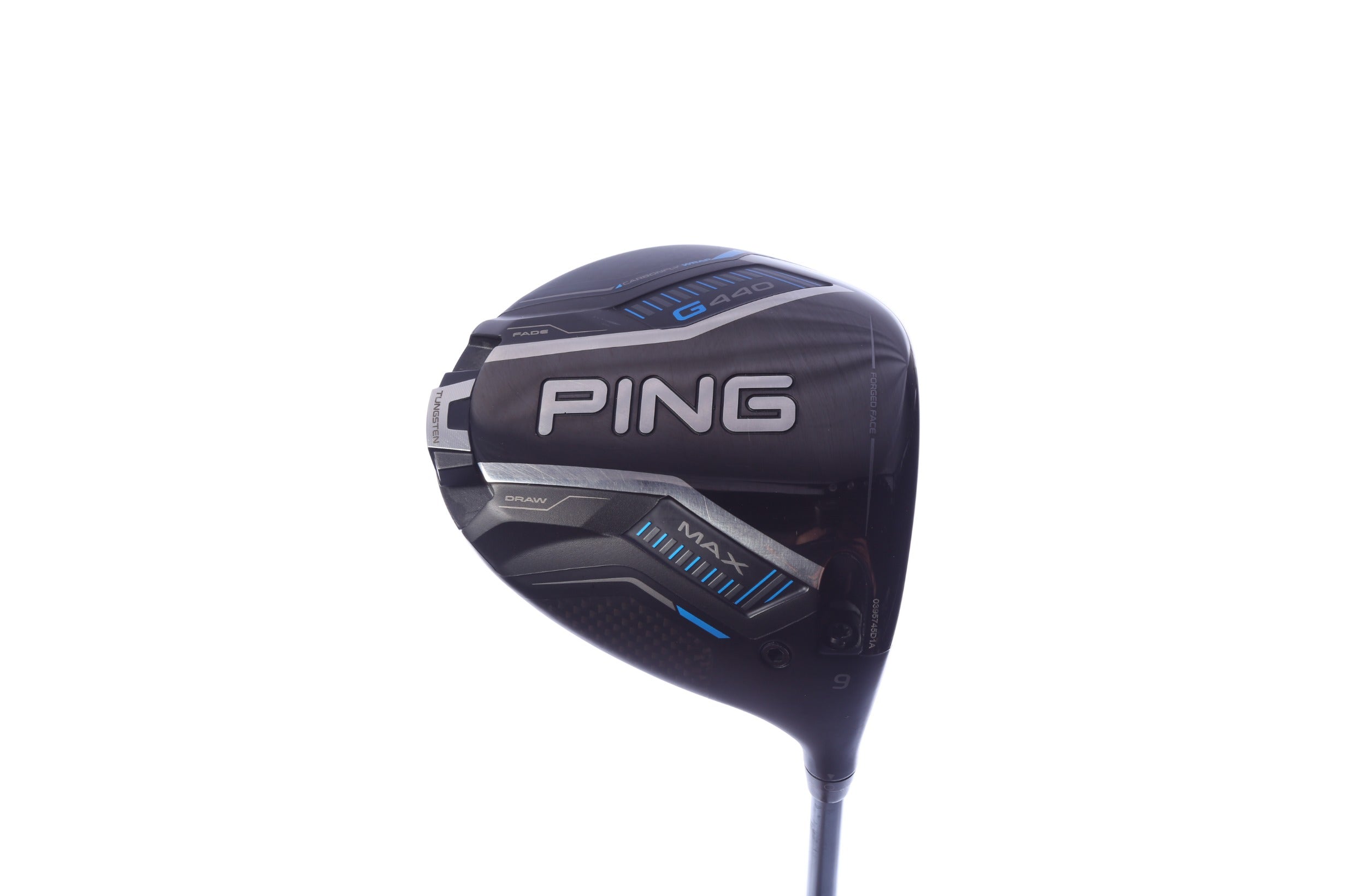 Used Ping G440 MAX Driver - 9 Degrees - Stiff Flex Ping ALTA CB Slate - Right-Handed