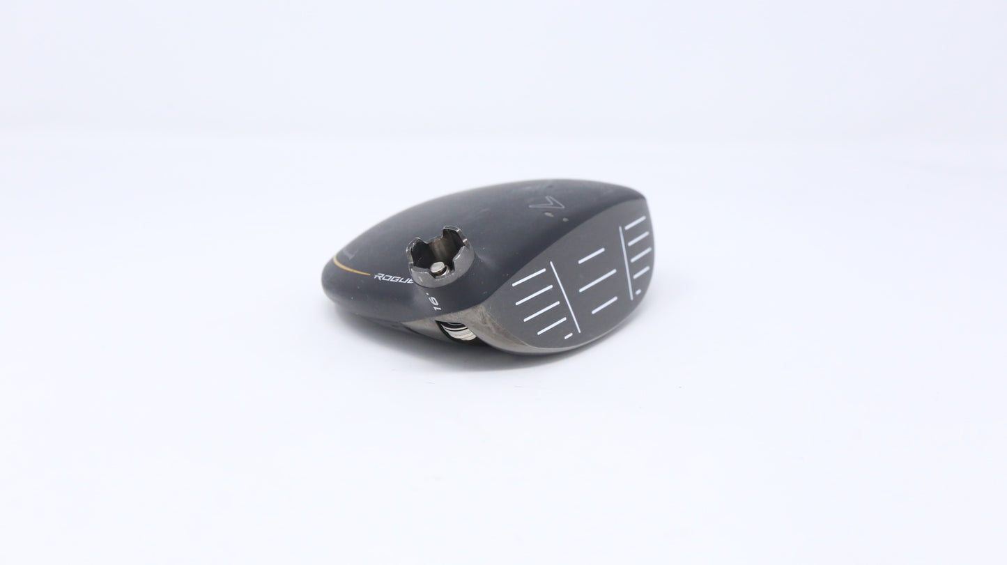 Used Callaway Rogue ST Max Draw 3-Wood - HEAD ONLY - Left-Handed - 16 Degrees-Next Round