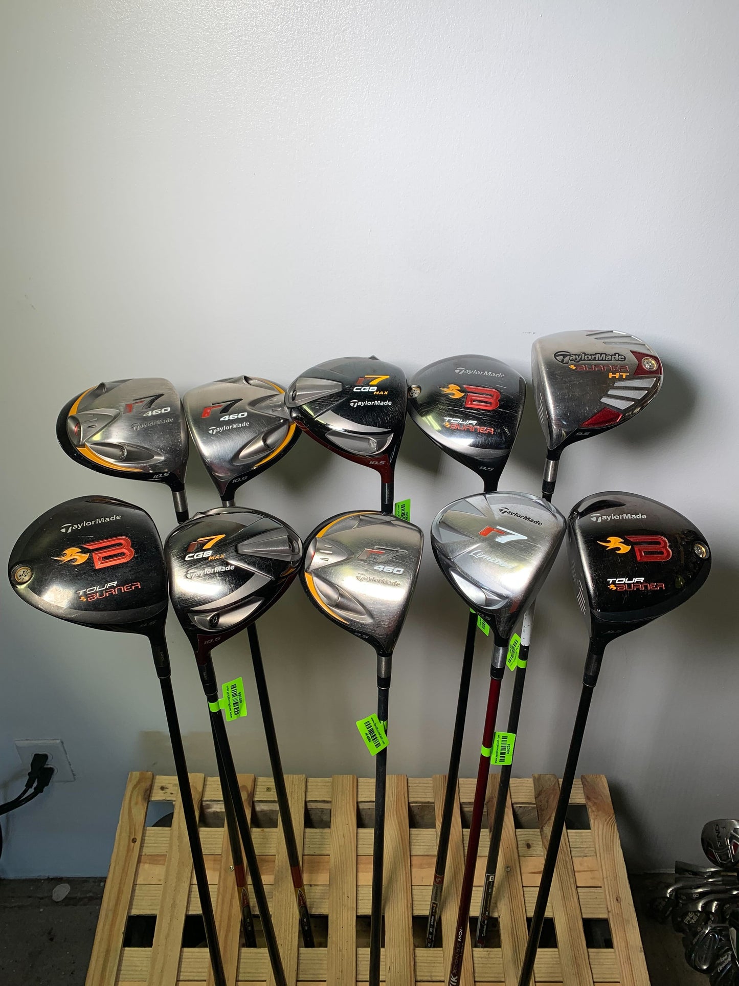 Wholesale Lot of 10 Tier 5 TaylorMade Drivers-Next Round
