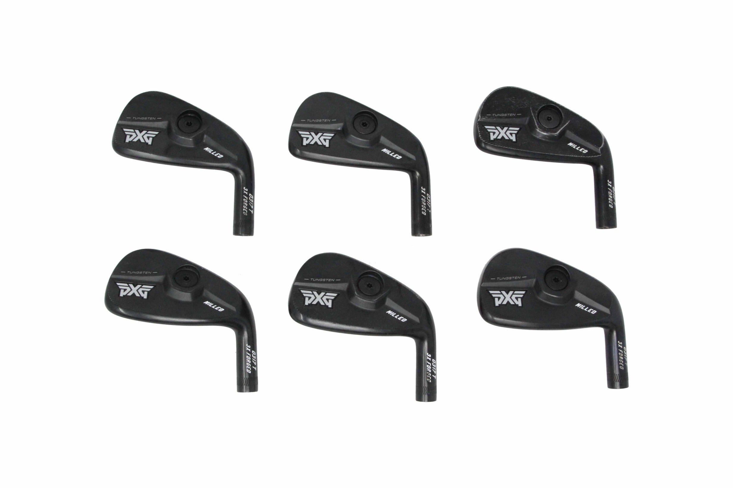Used PXG 0317 T Iron Set - HEAD ONLY - Right-Handed - 5-PW