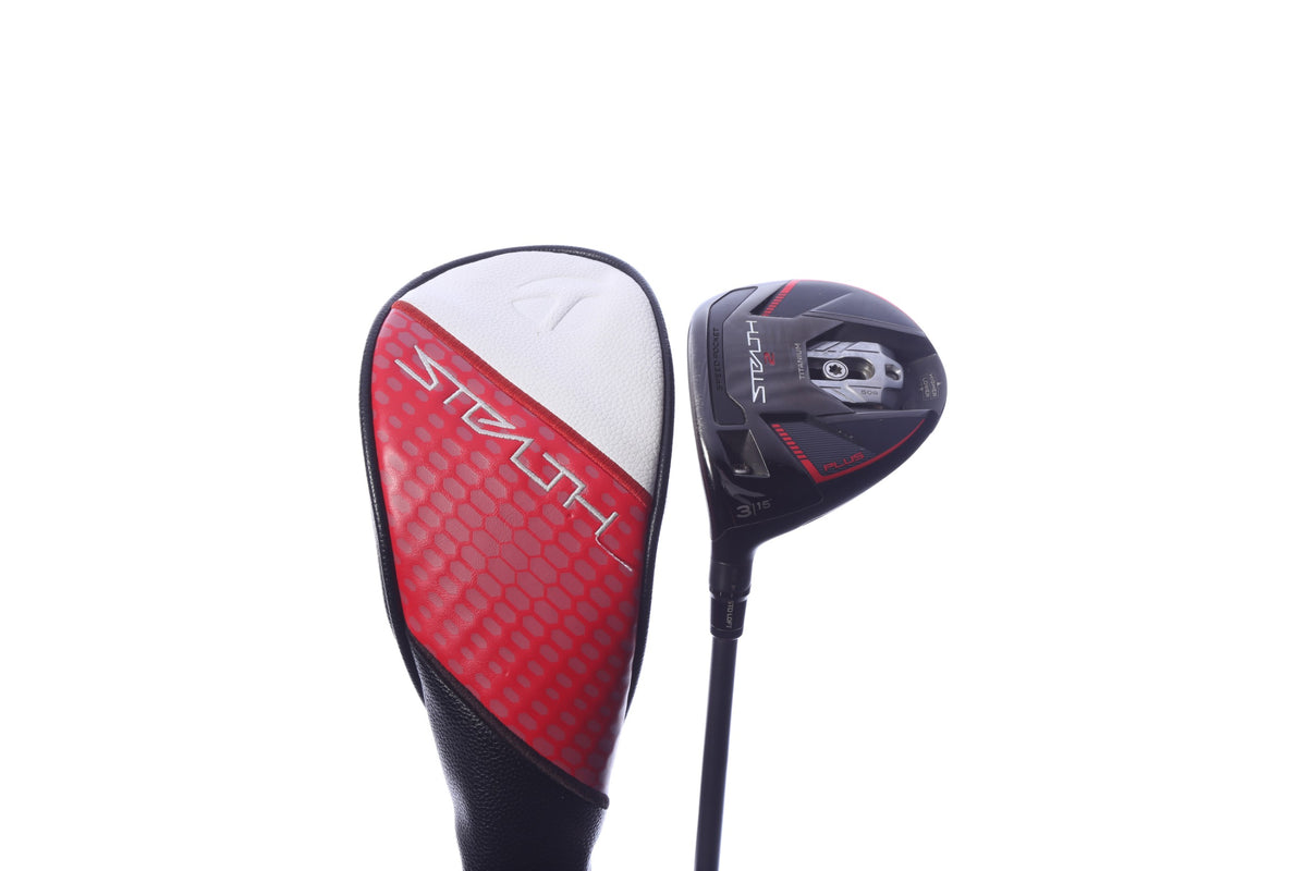 Used TaylorMade STEALTH 2 PLUS 3-Wood - Left-Handed - 15 Degrees - Stiff Flex