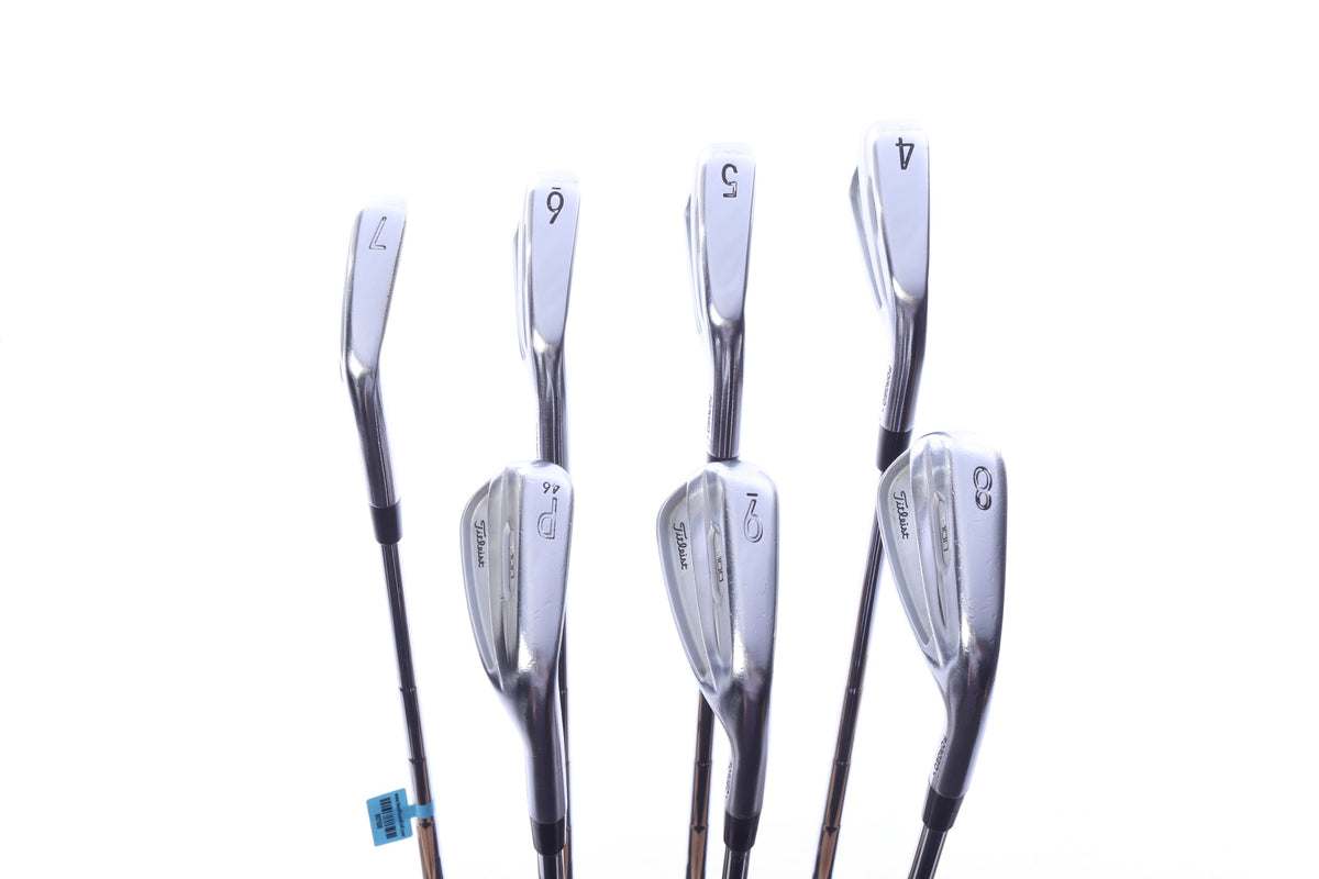 Used Titleist 2021 T100 Iron Set - Right-Handed - 4-PW - Extra Stiff Flex