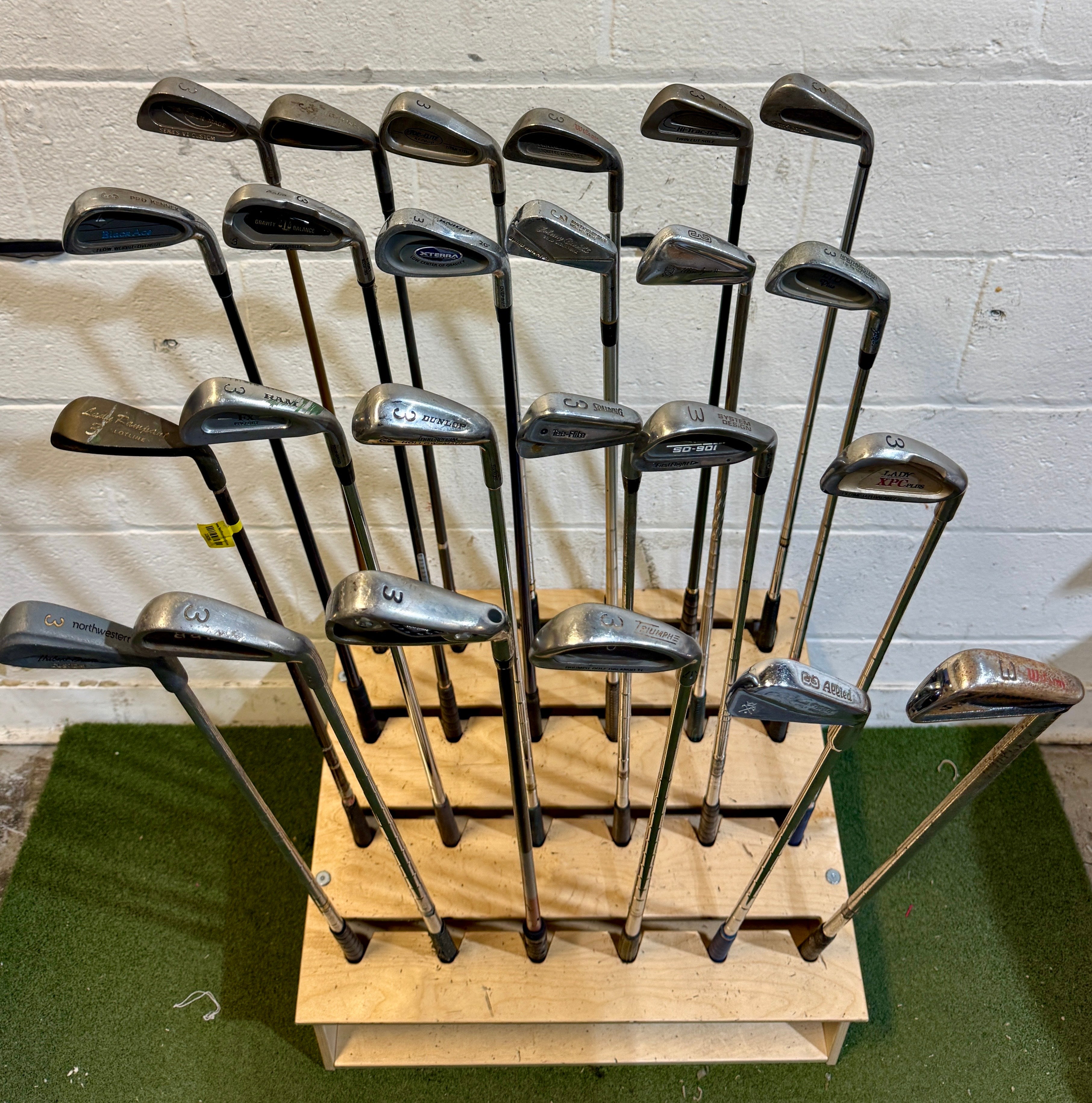 Wholesale Lot of 45 Golf Clubs - Assorted Single Irons-Next Round