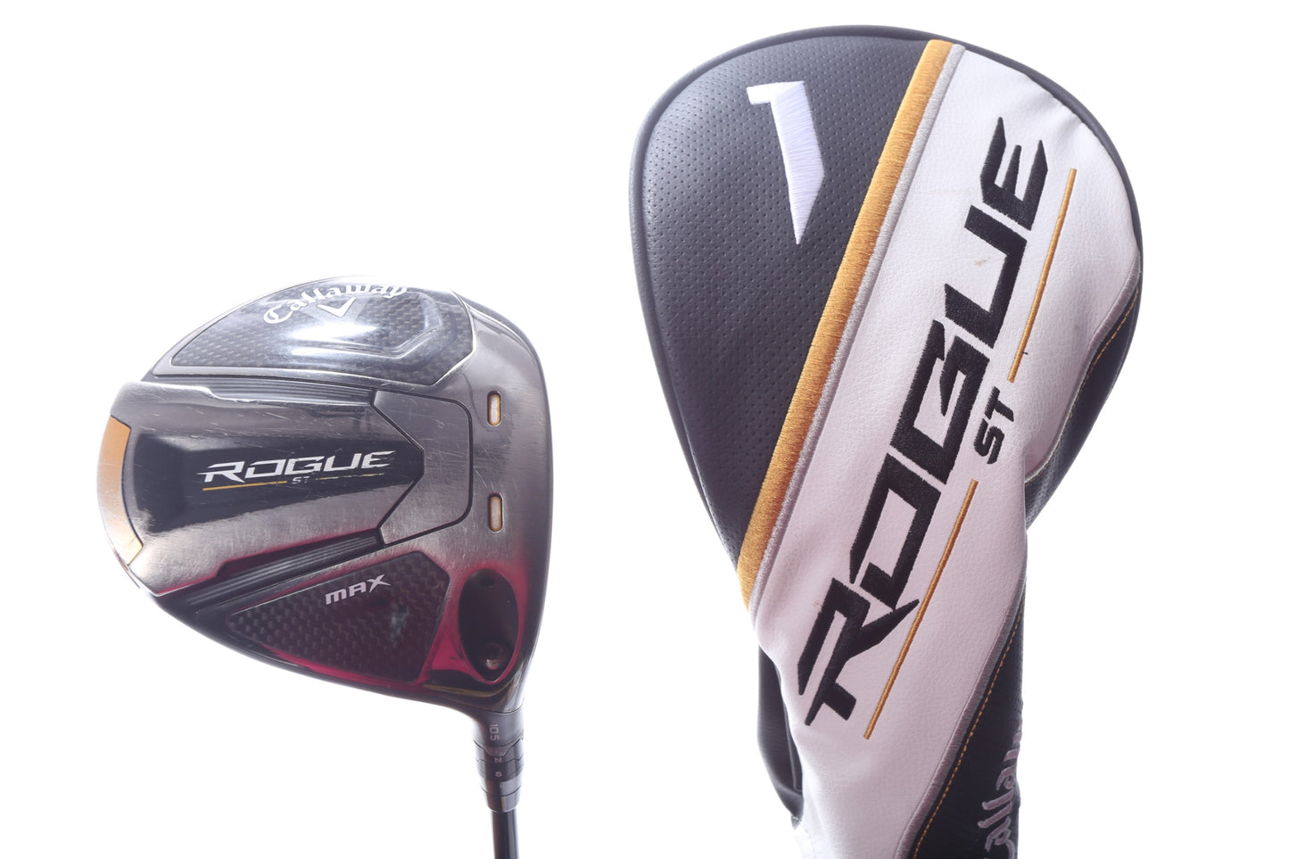 Used Callaway Rogue ST MAX Driver - 10.5 Degrees - Stiff Flex Project X HZRDUS Smoke Red RDX - Right-Handed-Next Round