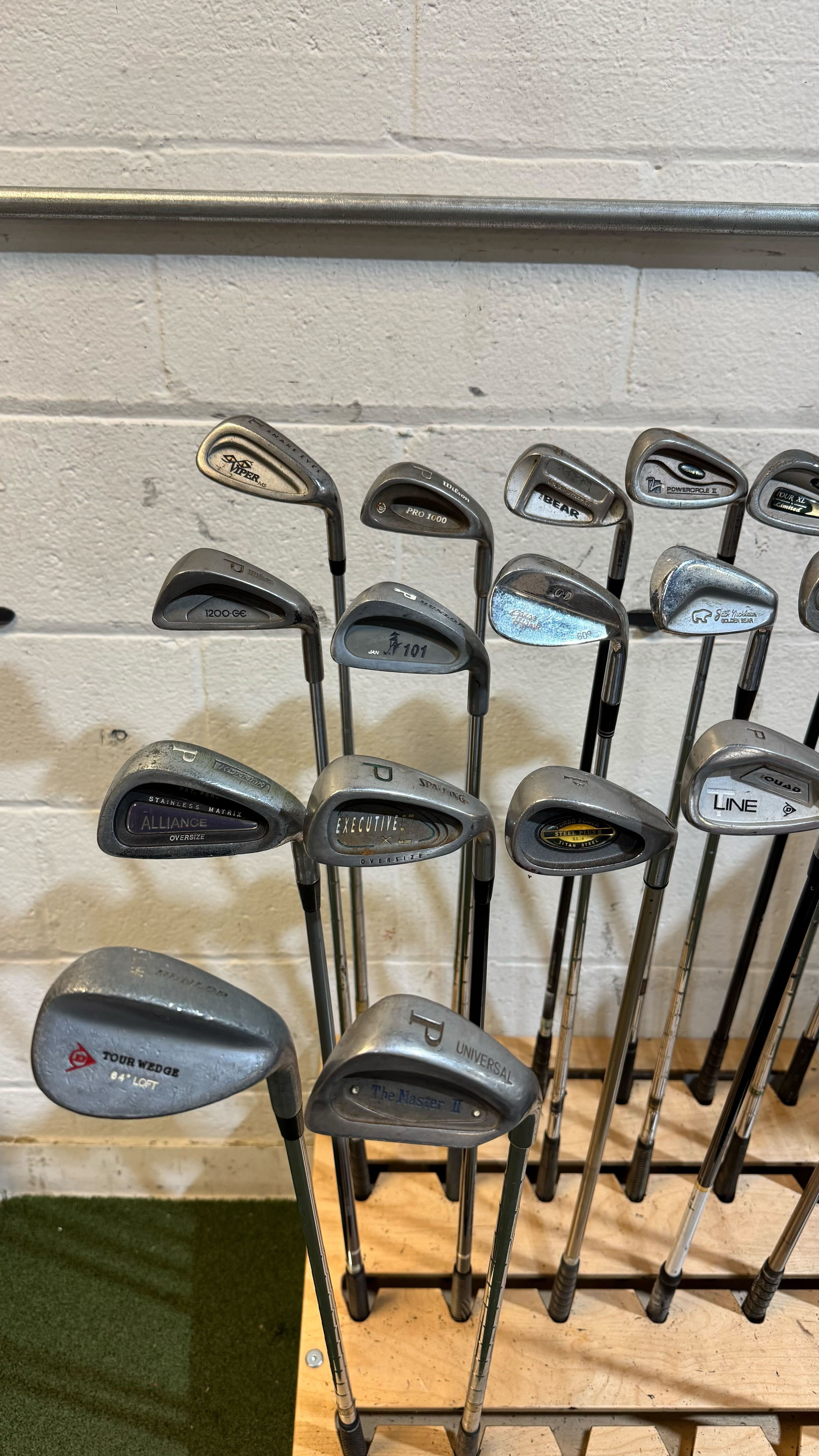 Wholesale Lot of 45 Golf Clubs - Assorted Wedges - RH/LH - Various Flexes-Next Round