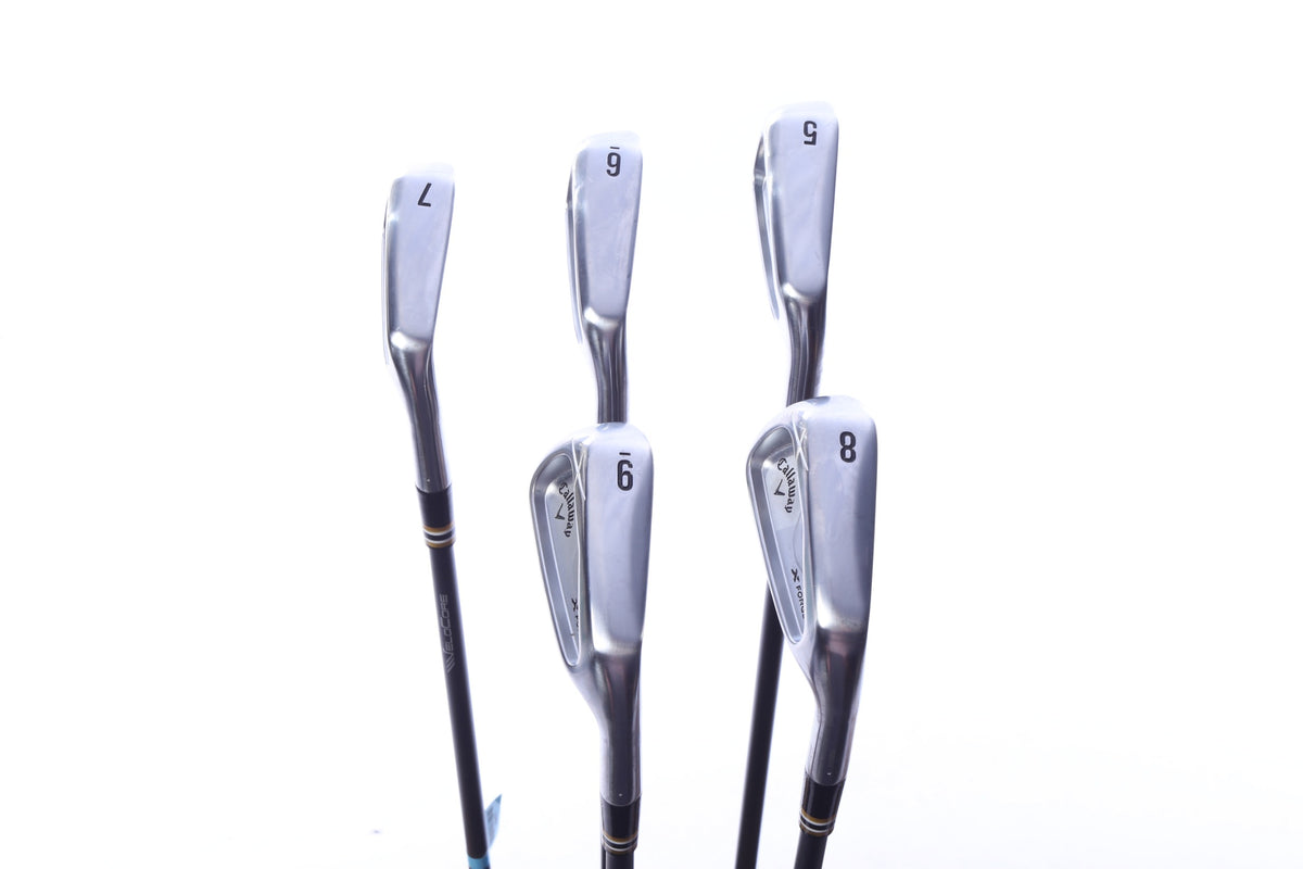 Used Callaway 2025 X Forged Max Iron Set - Right-Handed - 5-9 - Extra Stiff Flex