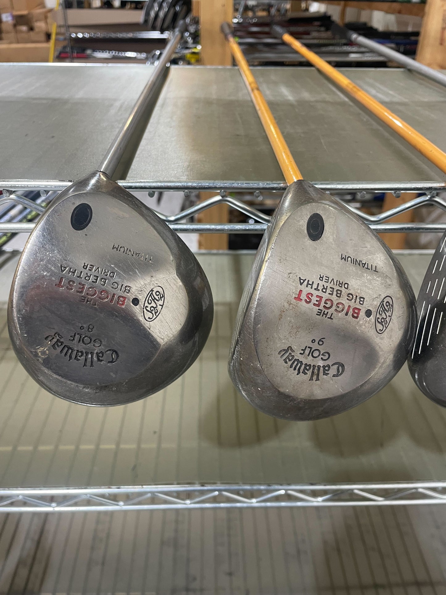 Wholesale Lot of 20 Golf Clubs - Callaway Biggest Big Bertha Drivers-Next Round