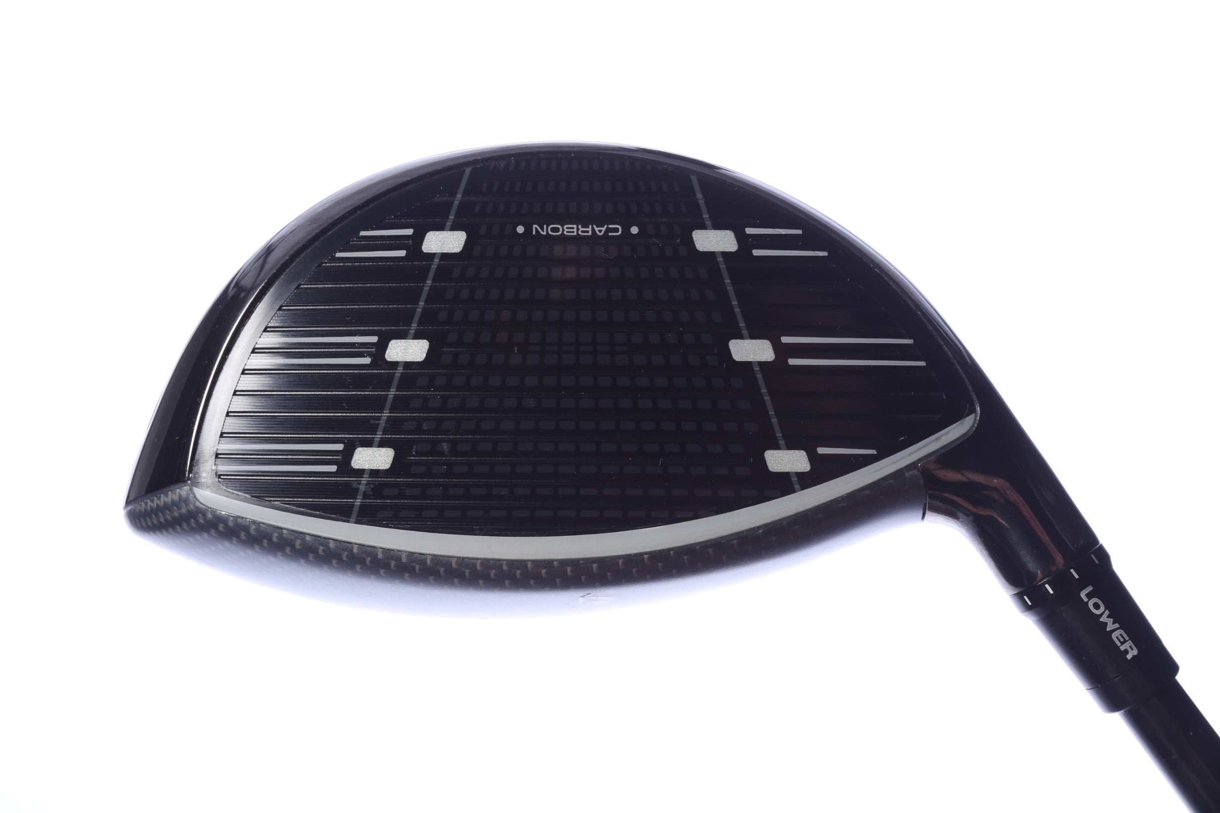 Used TaylorMade Qi35 LS Driver - 9 Degrees - Stiff Flex Project X HZRDUS Smoke Red RDX - Left-Handed