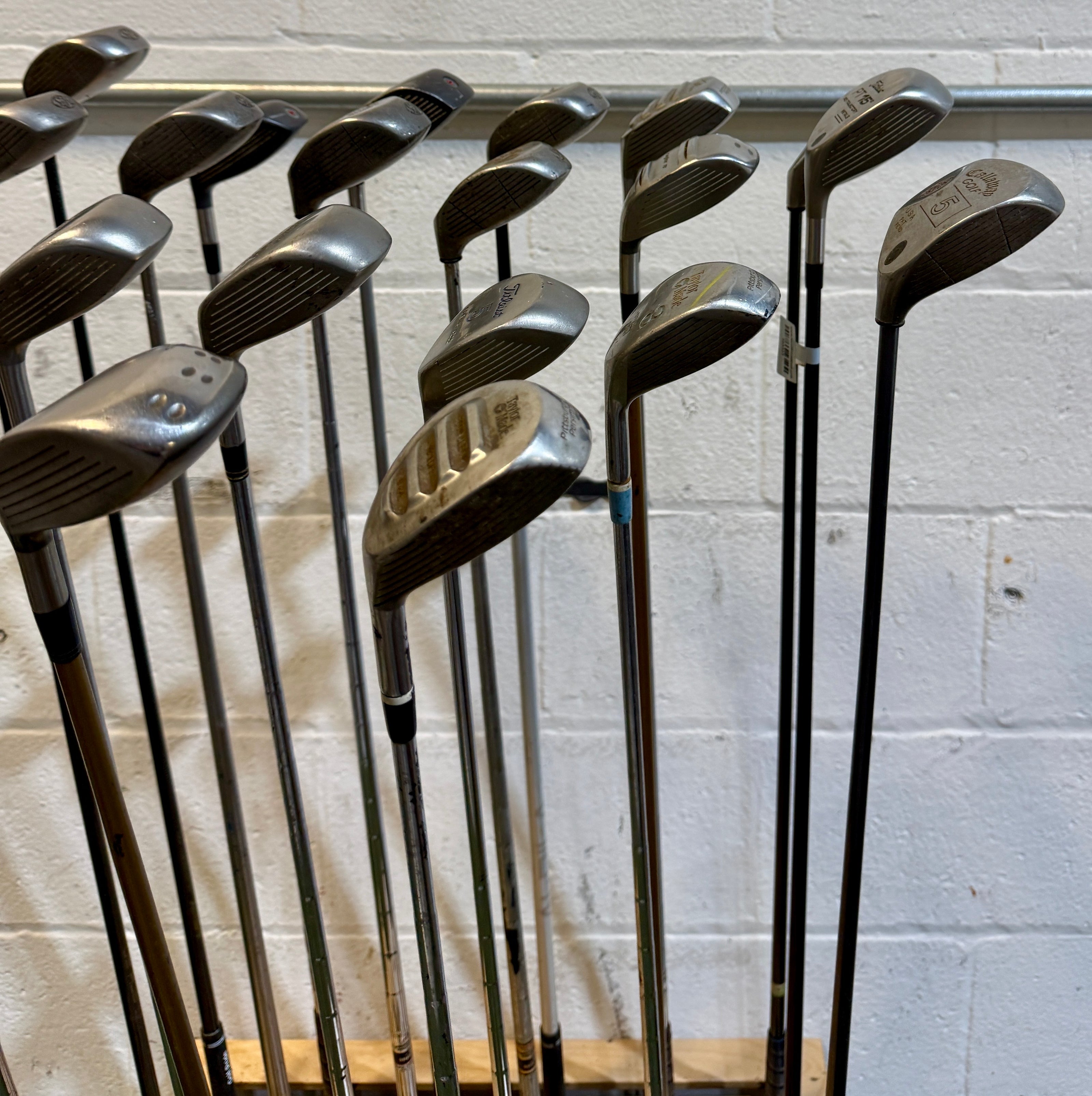 Wholesale Lot of 45 Golf Clubs - Assorted Fairway Woods-Next Round