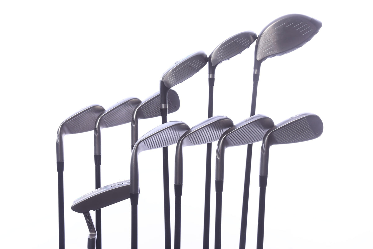 Used Ping Prodi G Kids Set - Right-Handed - DR, FW, HY, 6-PW, 52*, 56*, Putter - Junior Flex