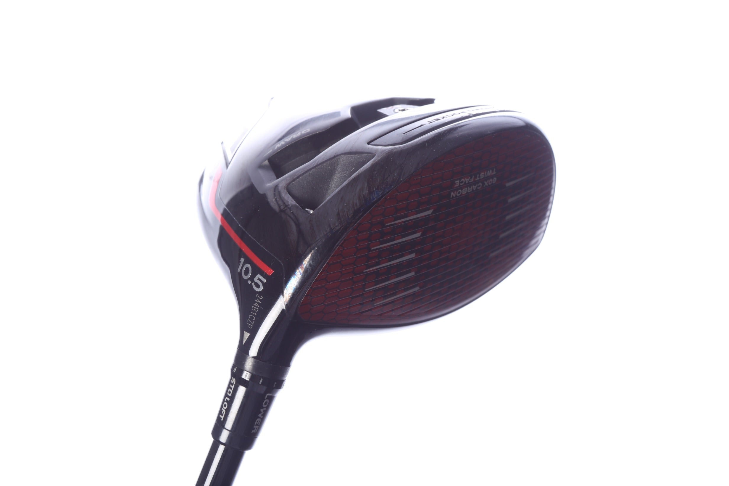 Used TaylorMade STEALTH PLUS Driver - 10.5 Degrees - Regular Flex Project X Hzrdus Smoke RDX Red - Right-Handed-Next Round
