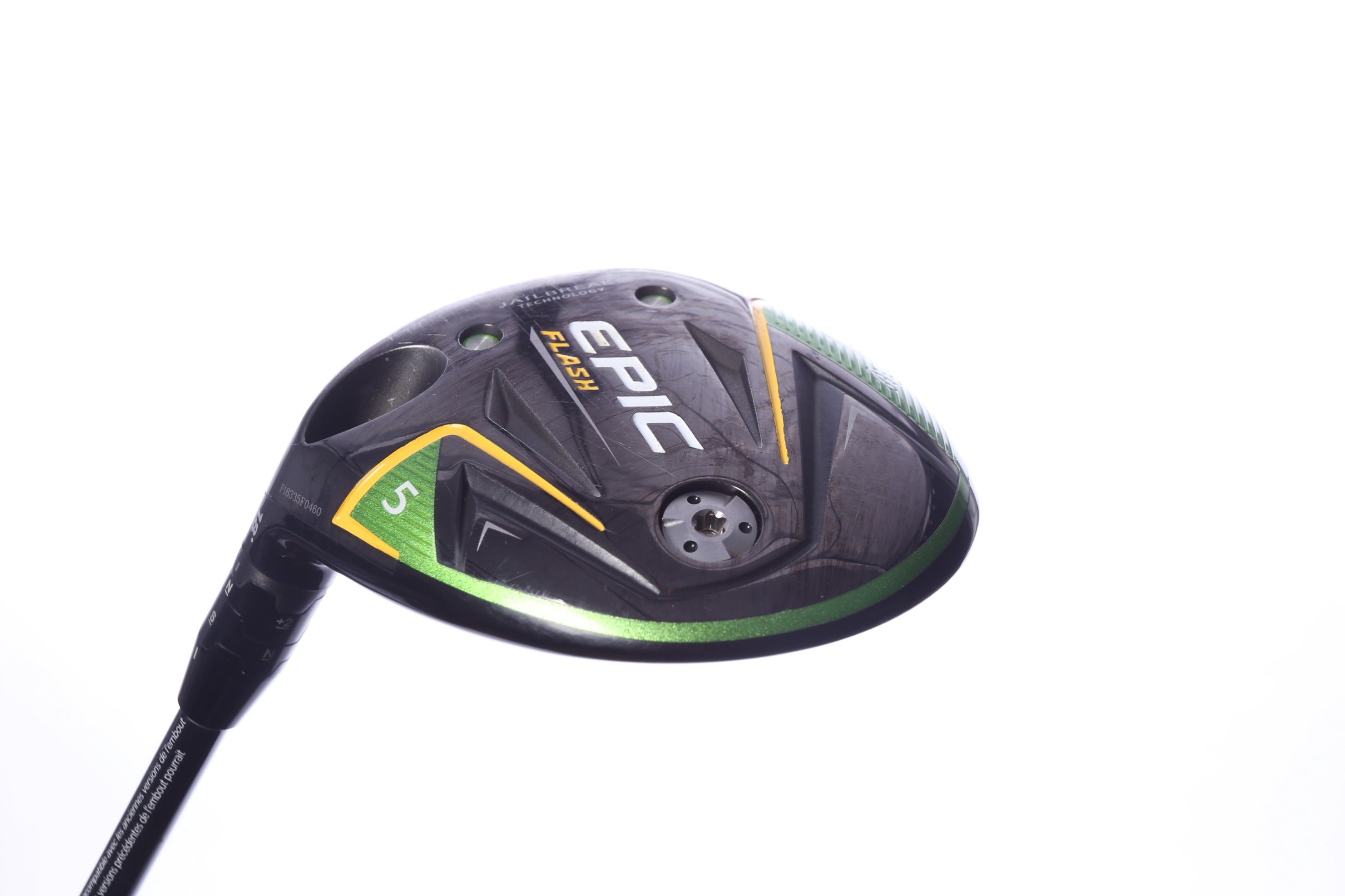 Used Callaway Epic Flash 5-Wood - Left-Handed - 18 Degrees - Seniors Flex-Next Round