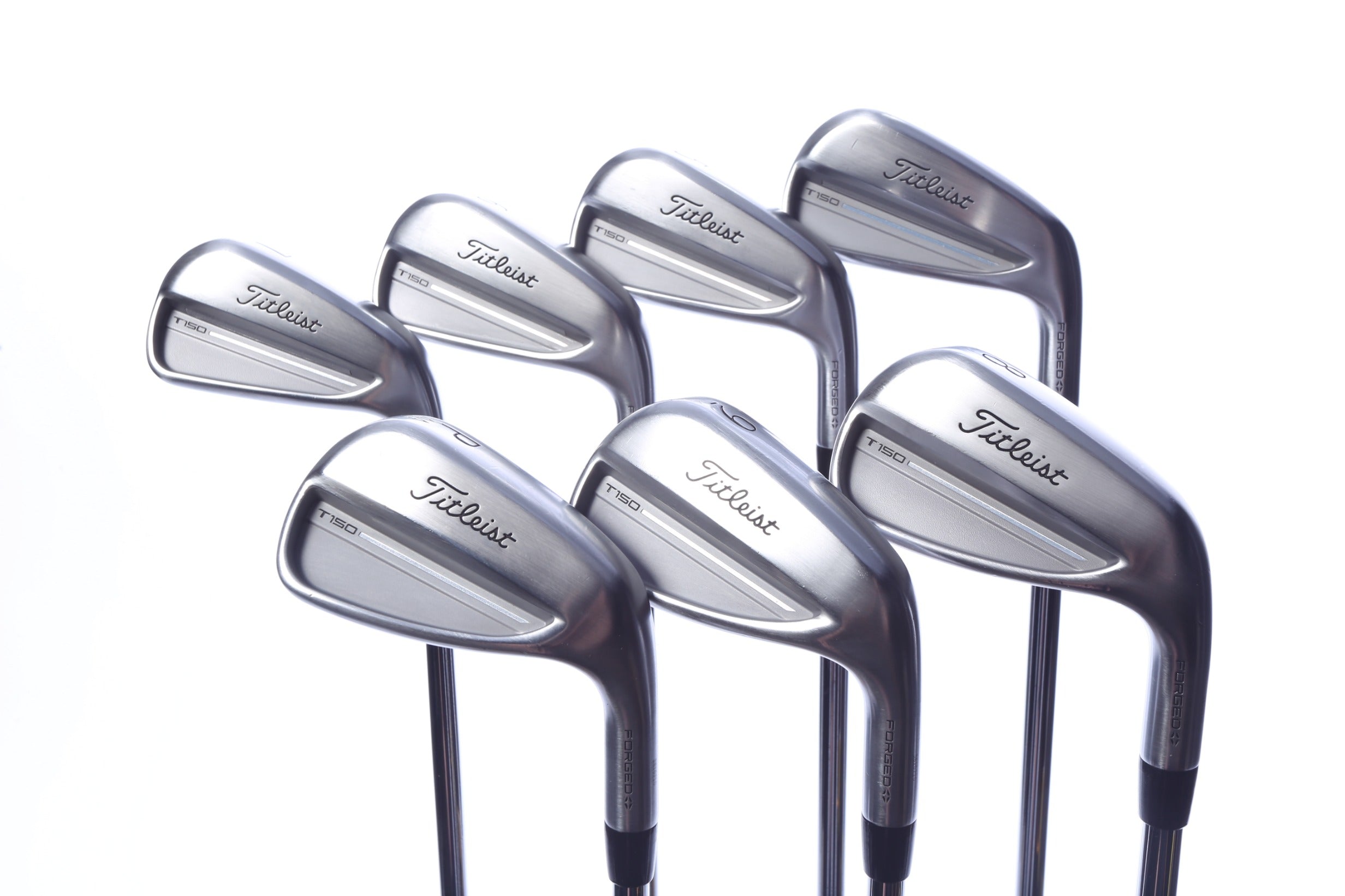 Used Titleist 2025 T150 Iron Set - Right-Handed - 4-PW - Stiff Flex