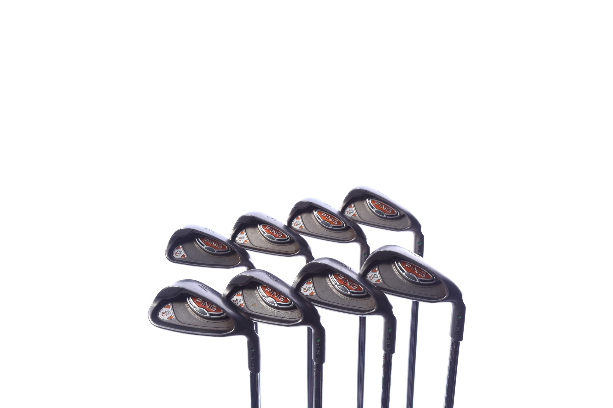 Used Ping G10 Iron Set - Right-Handed - 3-PW - Regular Flex