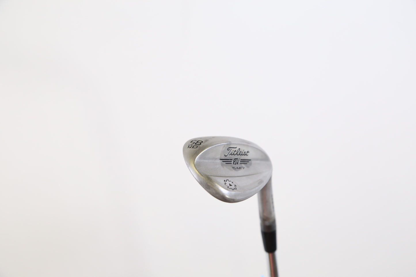 Used Titleist Vokey SM7 Jet Black D Grind Lob Wedge - Right-Handed - 58 Degrees - Extra Stiff Flex