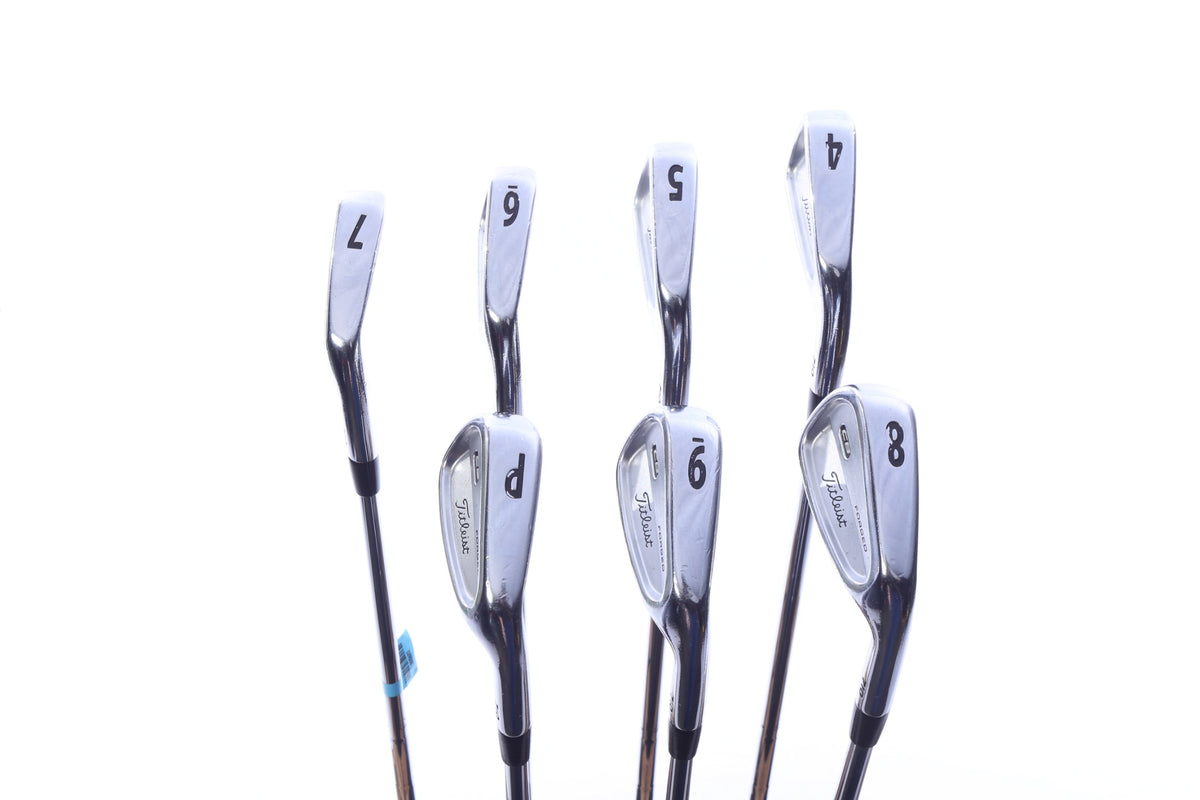 Used Titleist CB 710 Forged Iron Set - Right-Handed - 4-PW - Extra Stiff Flex