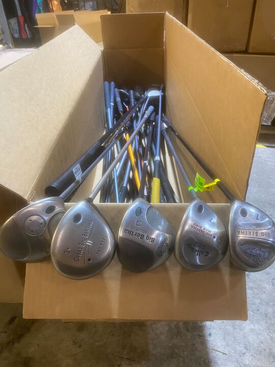 Wholesale Lot of 30 Callaway GBB II, Steelhead, BB 2004, Warbird, Hawkeye Woods.-Next Round