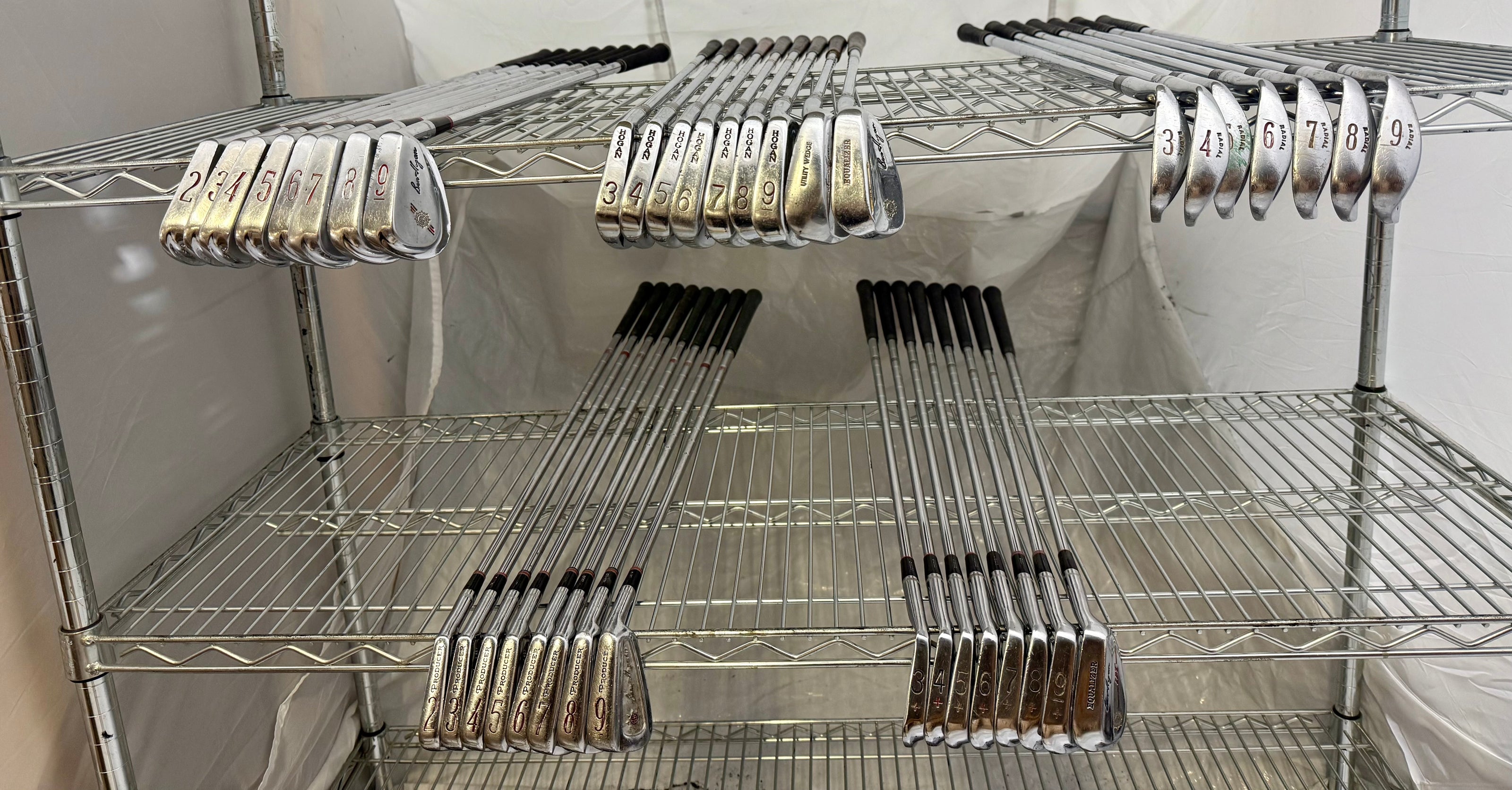 Wholesale Lot of 5 Golf Iron Sets - Ben Hogans-Next Round