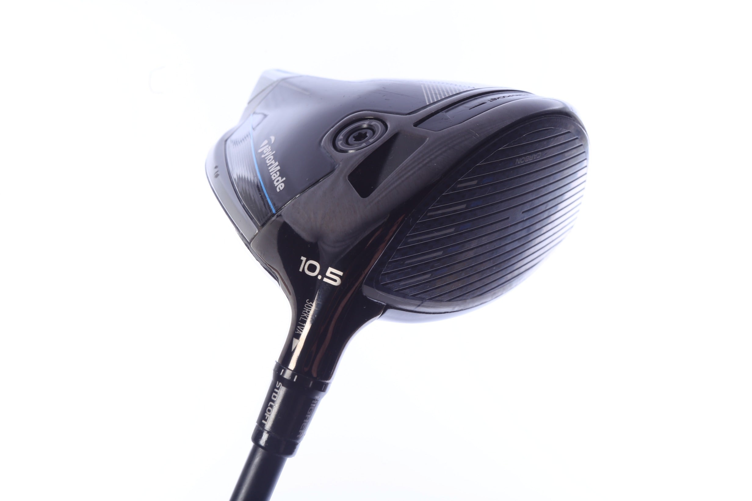 Used TaylorMade Qi10 Driver - 10.5 Degrees - Stiff Flex Mitsubishi REAX - Right-Handed