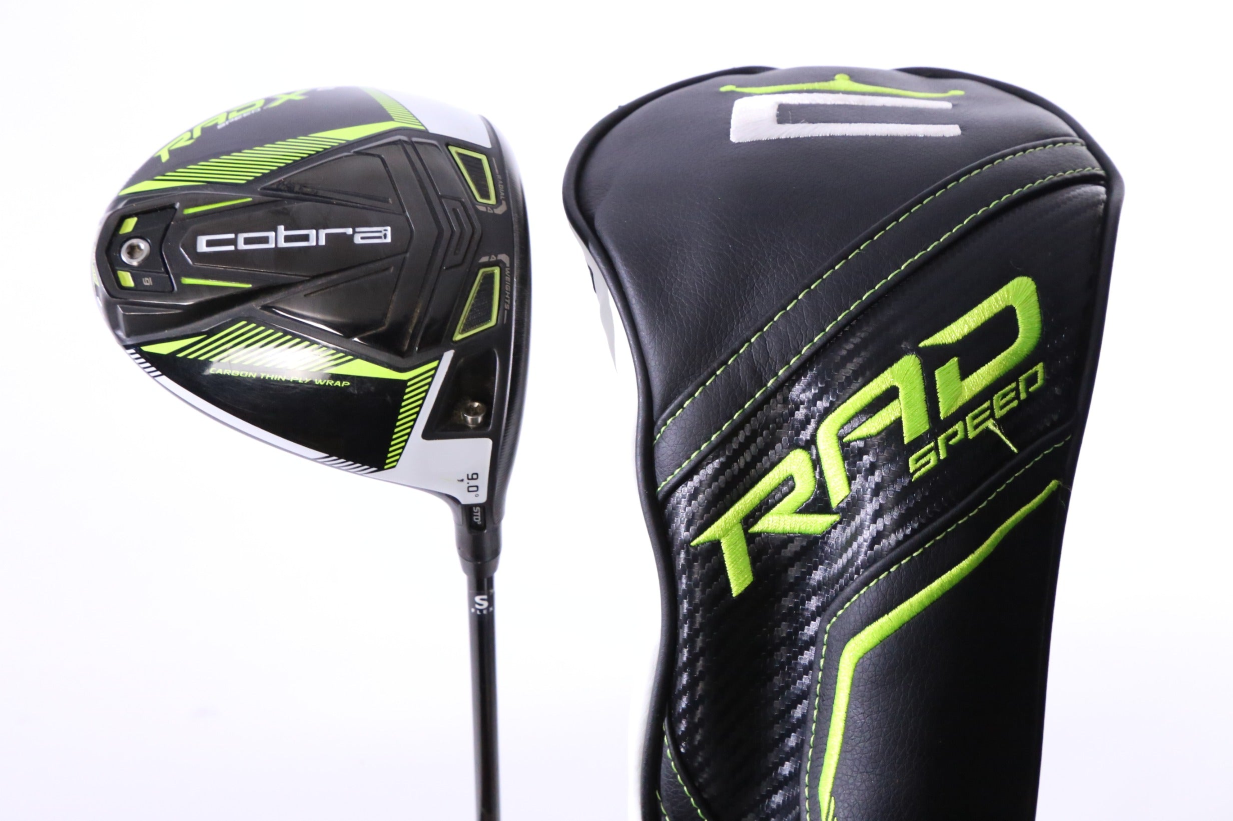 Used Cobra RAD Speed XB Driver - 9 Degrees - Stiff Flex Project X HZRDUS Smoke RDX - Right-Handed-Next Round