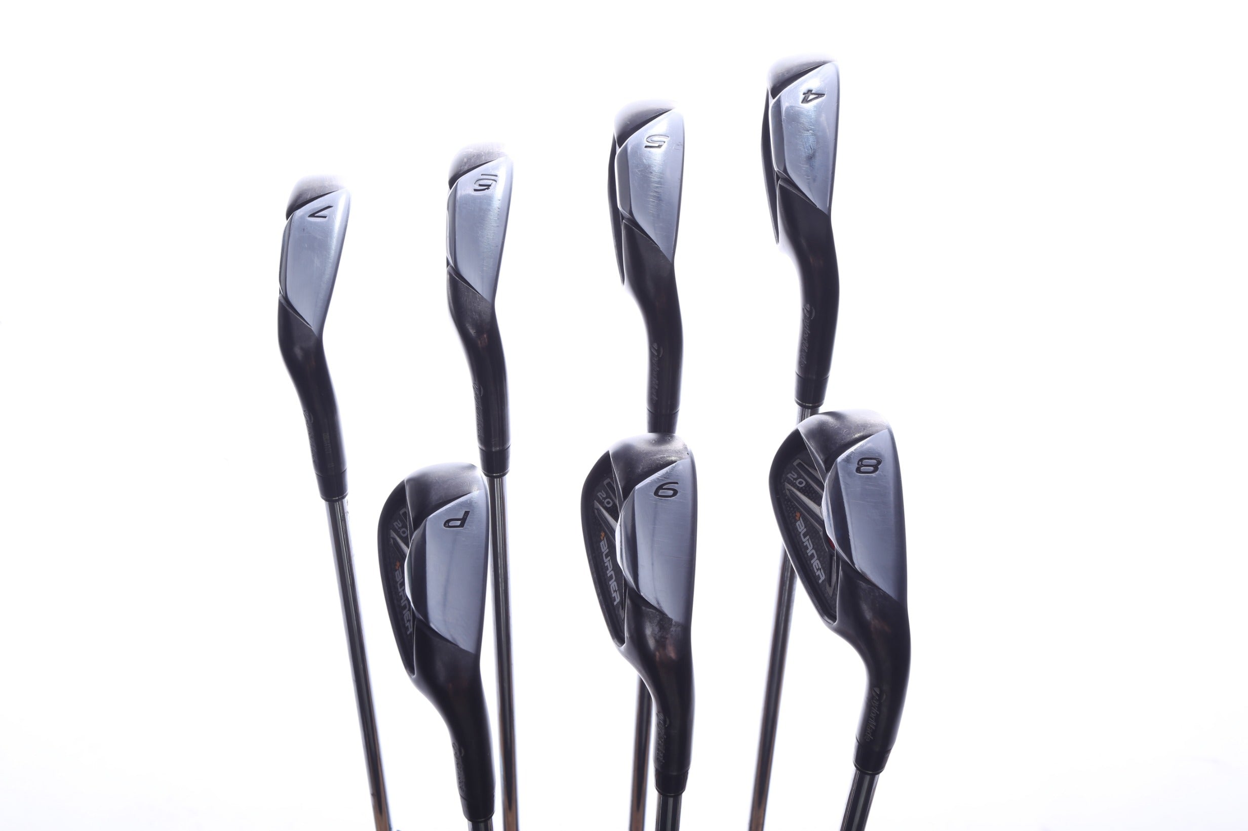 Used TaylorMade Burner 2.0 Iron Set - Right-Handed - 4-PW - Regular Flex