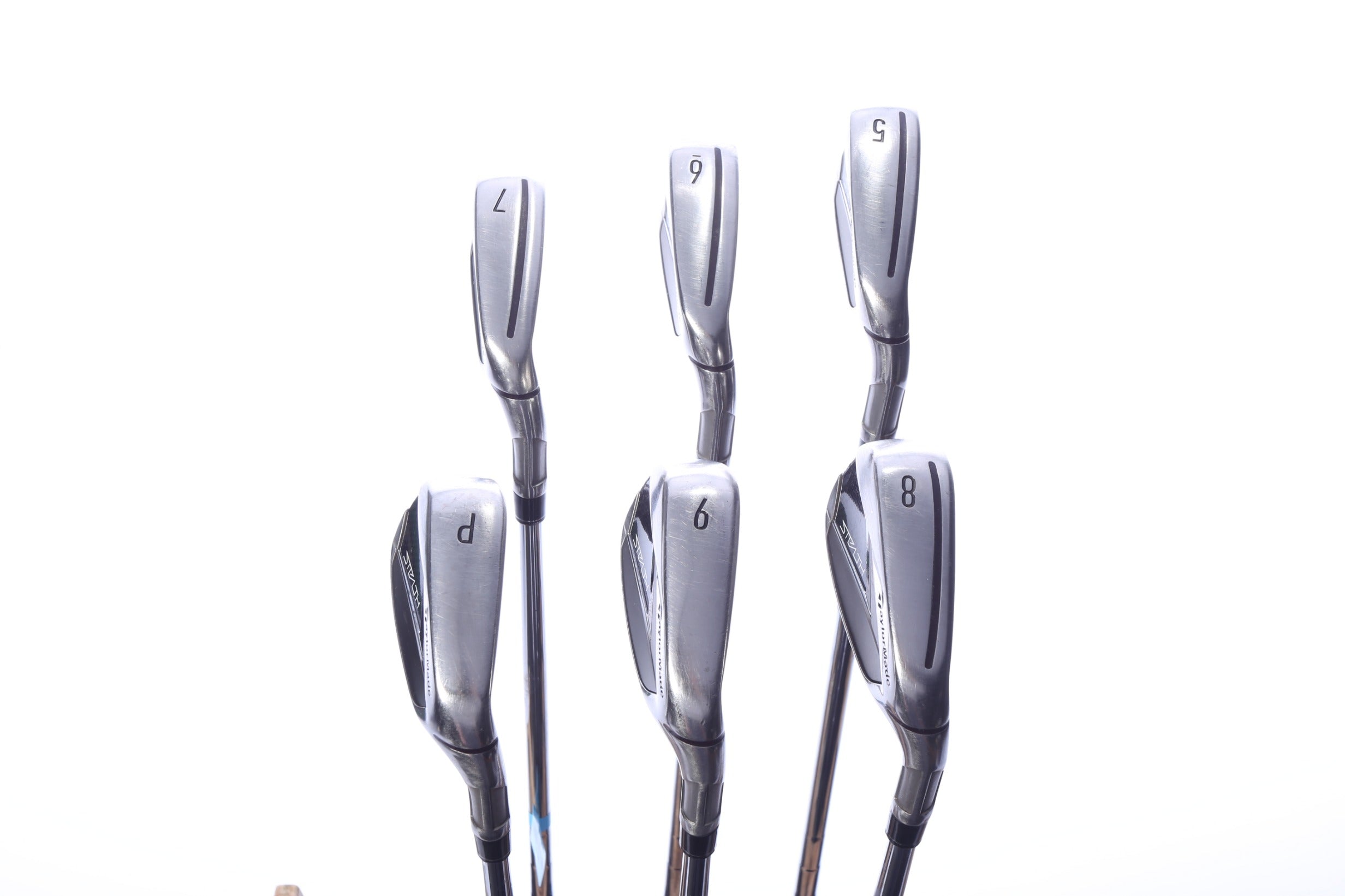 Used TaylorMade STEALTH Iron Set - Right-Handed - 5-PW - Stiff Flex