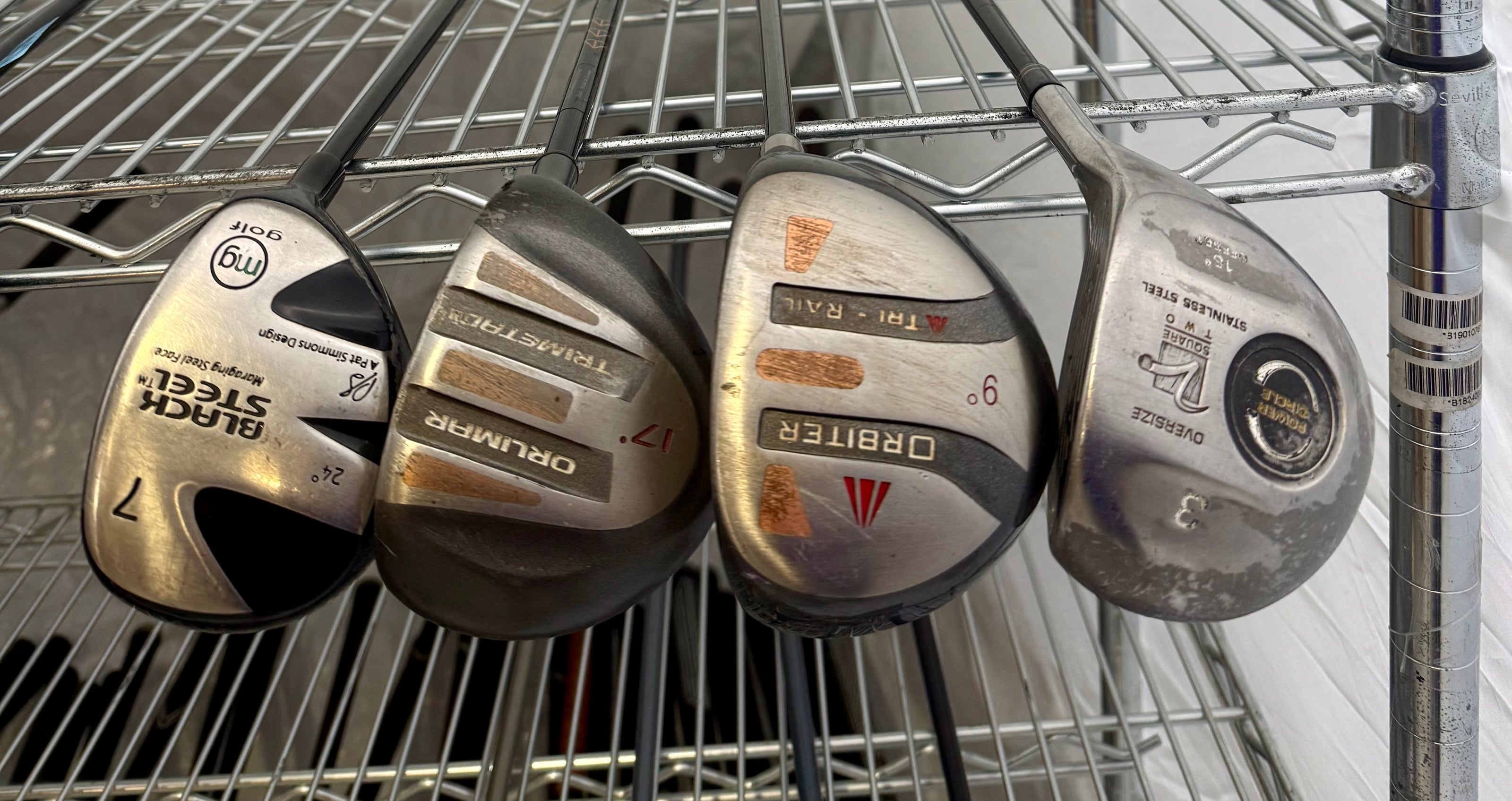 Wholesale Lot of 30 Golf Clubs - Assorted Fairway Woods & Hybrids-Next Round