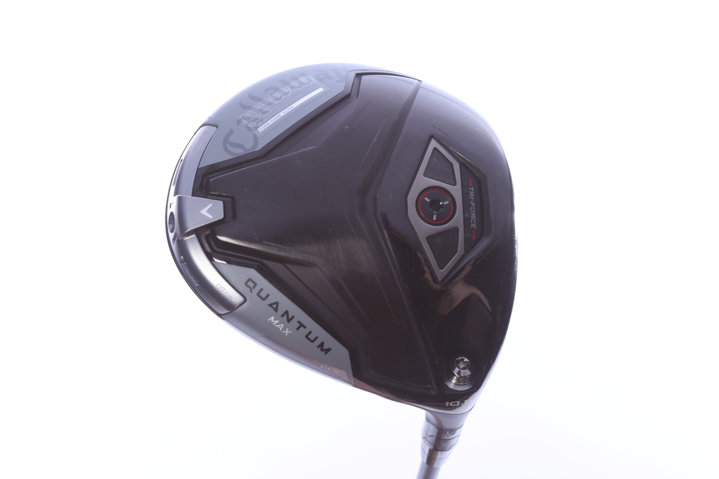 Used Callaway Quantum MAX Driver - 10.5 Degrees - Regular Flex Project X Denali Frost Silver - Right-Handed