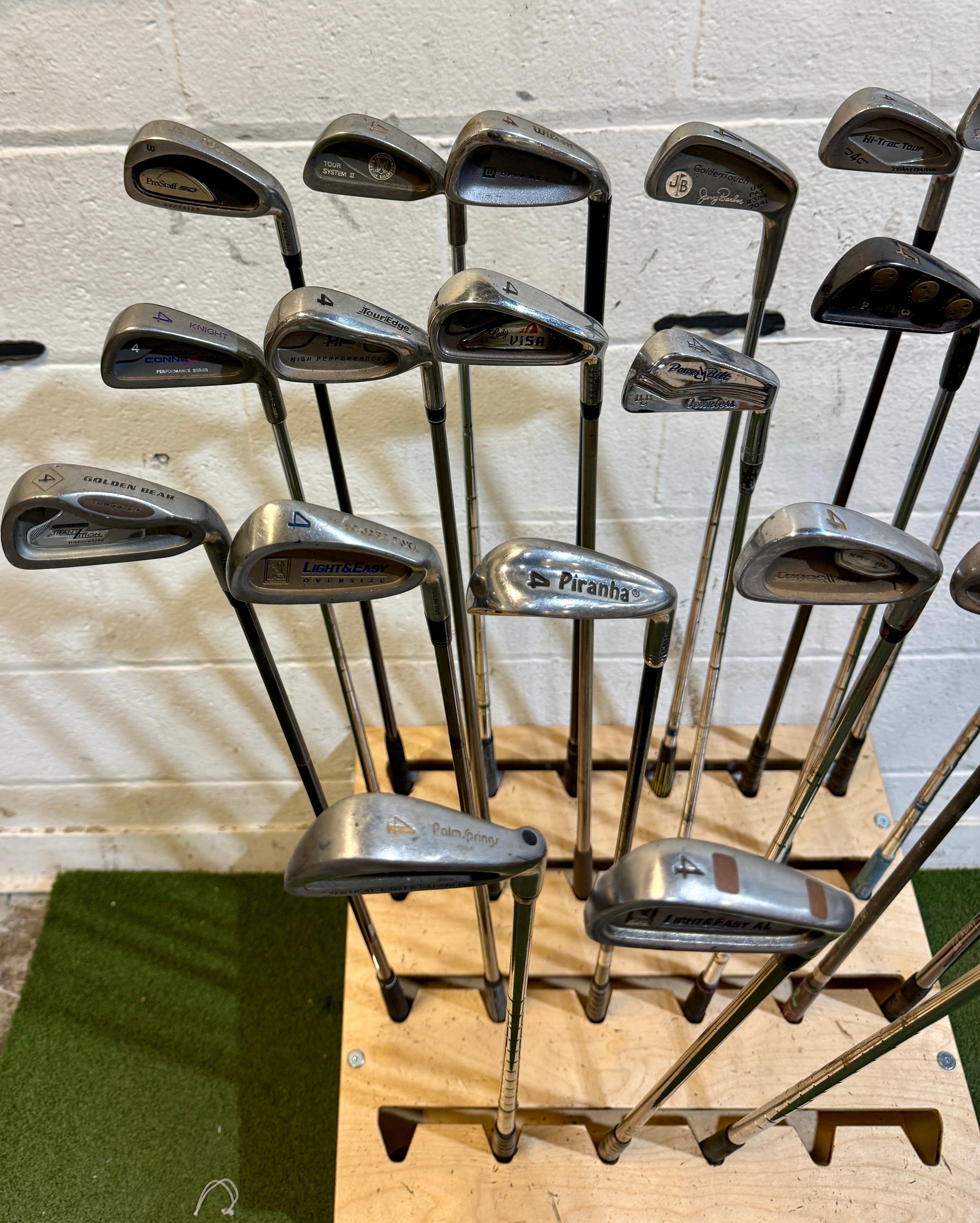 Wholesale Lot of 45 Golf Clubs - Assorted Single Irons-Next Round